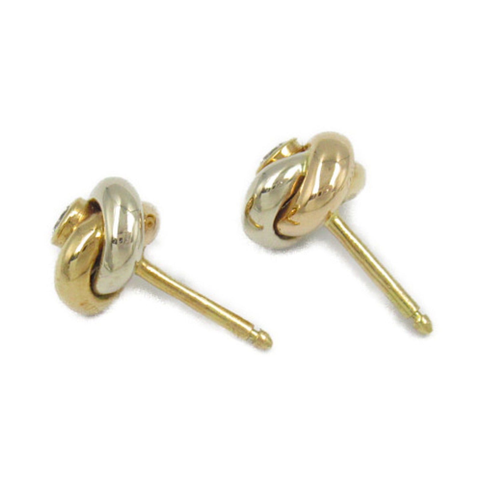 Cartier Cartier Baby Trinity Diamond Earrings K18 (Yellow Gold) K18Wg (White K18Pg (Pink Gold)/Diamond Clear Size ONE SIZE - 3 Thumbnail