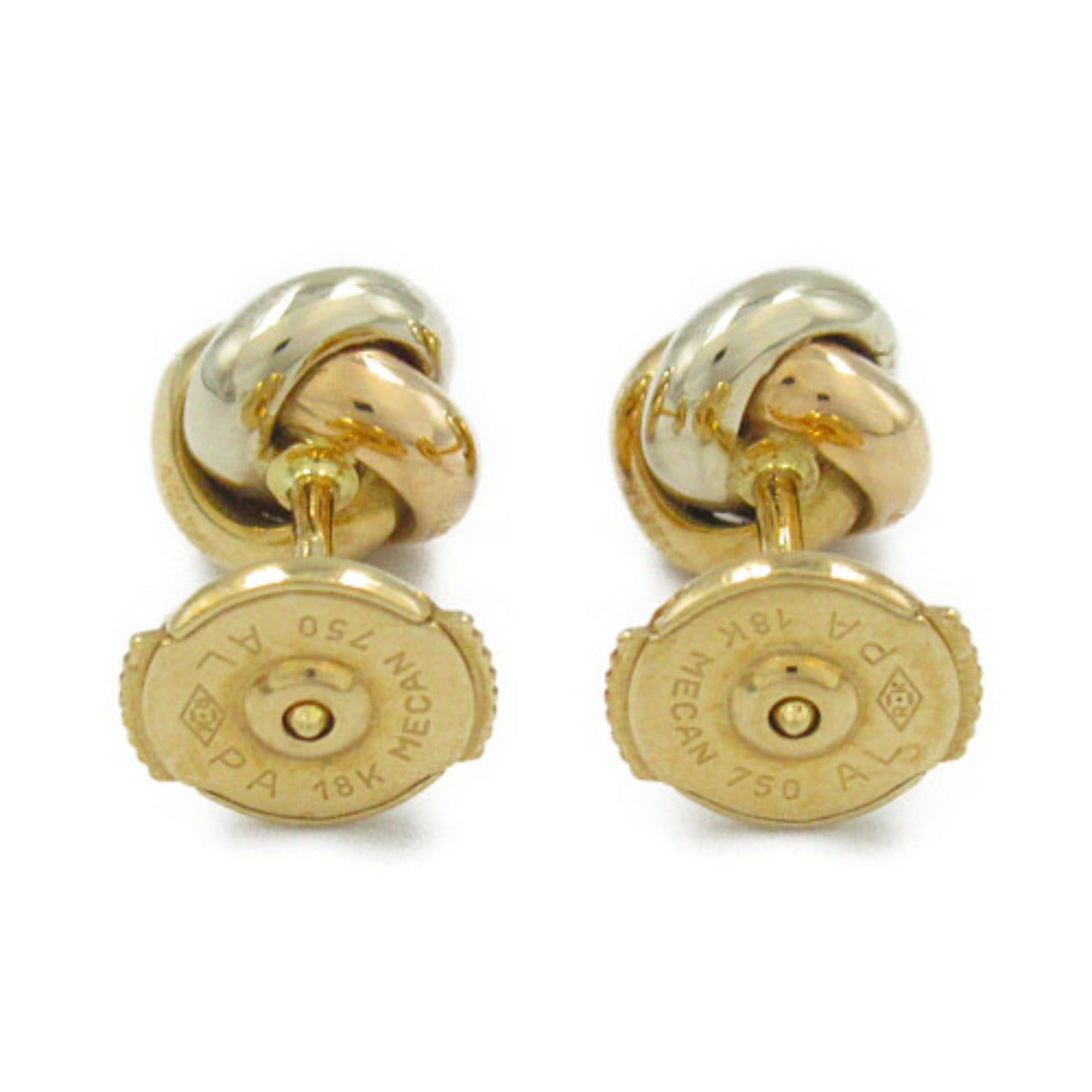 Cartier Cartier Baby Trinity Diamond Earrings K18 (Yellow Gold) K18Wg (White K18Pg (Pink Gold)/Diamond Clear Size ONE SIZE - 2 Thumbnail