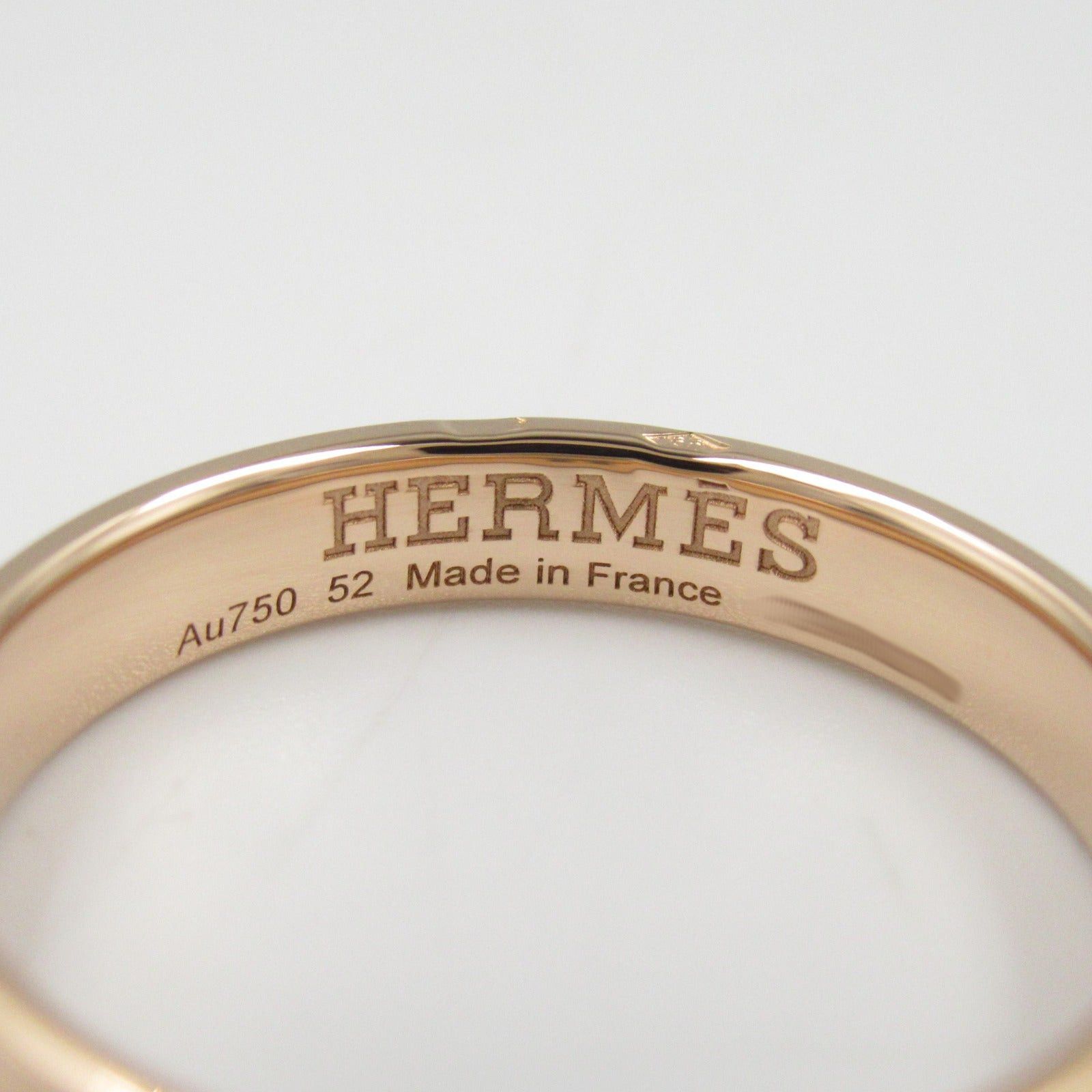 Hermes Hercules Ring K18Pg (Pink Gold) Gold