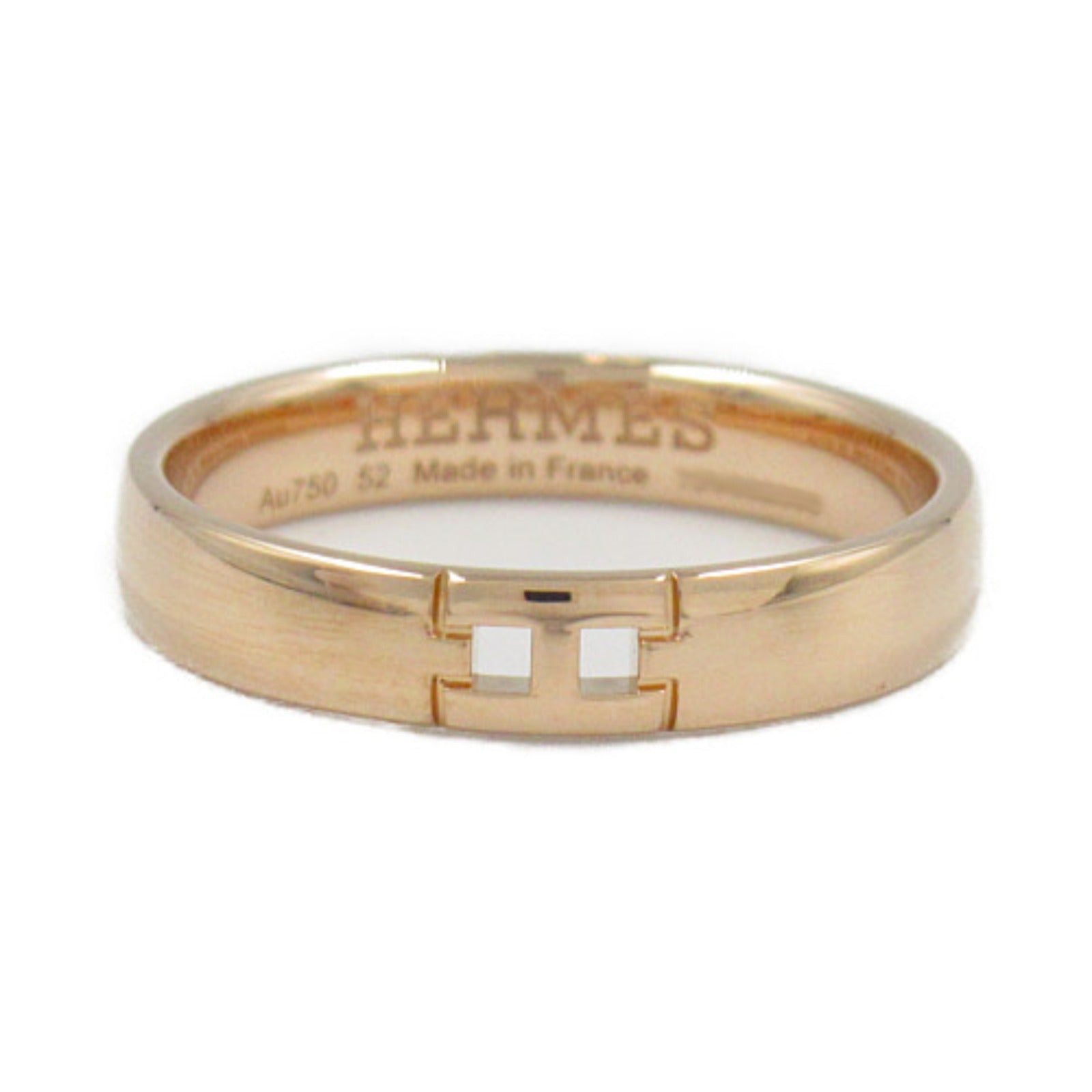 Hermes Hercules Ring K18Pg (Pink Gold) Gold