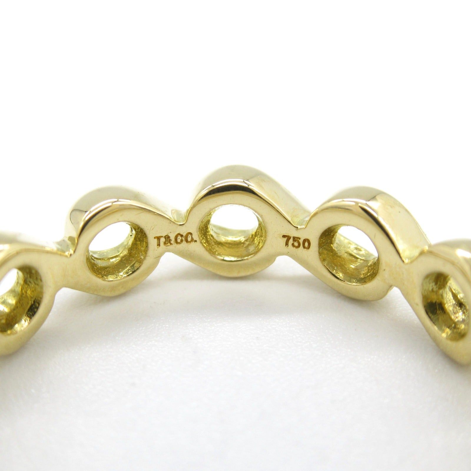 Tiffany & Co. Tiffany Co Ring K18 (Yellow Gold) Gold Size ONE SIZE - 4 Thumbnail