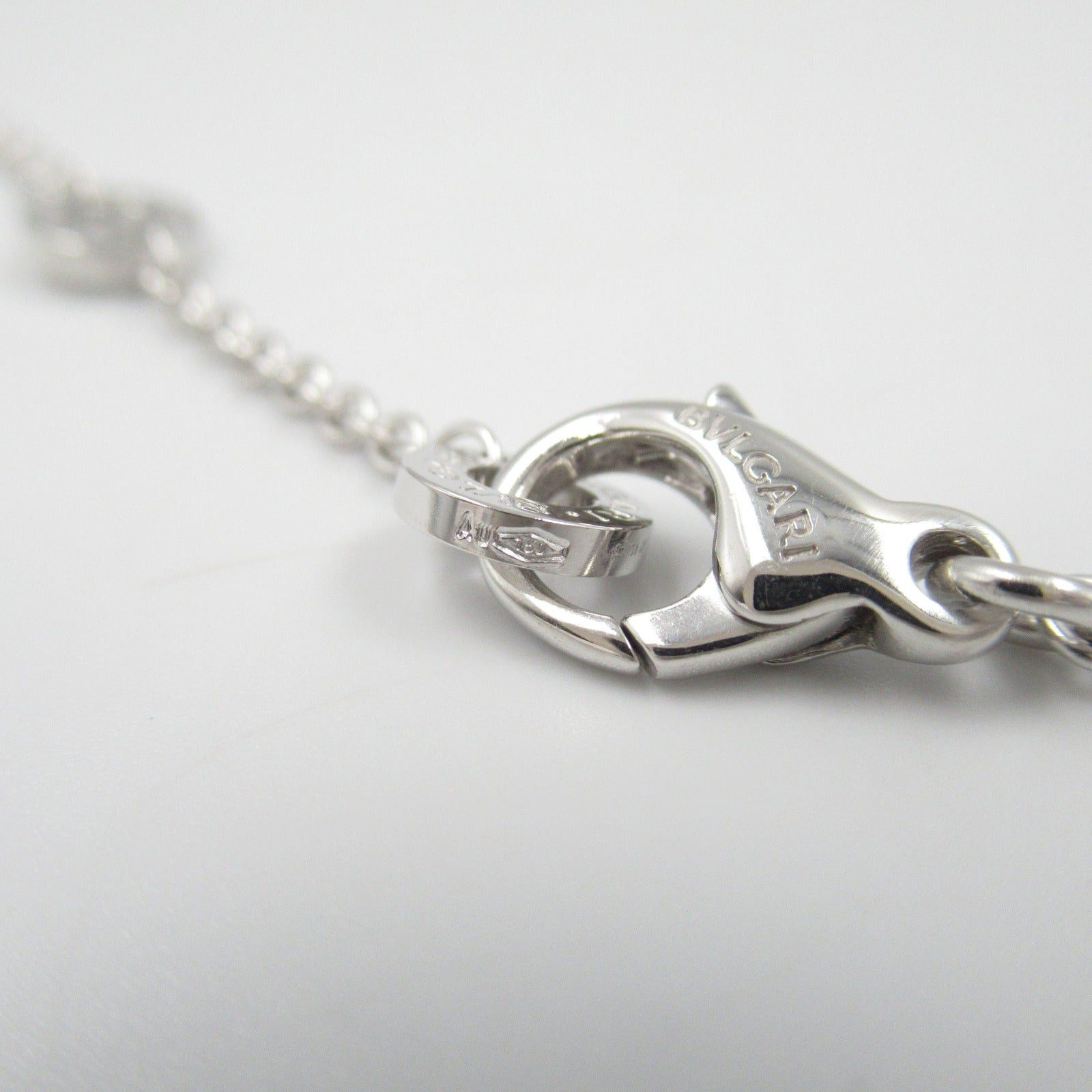 Bvlgari Bvlgari Bulgari Diamond Necklace K18Wg (White Gold) Clear Size ONE SIZE - 4 Thumbnail