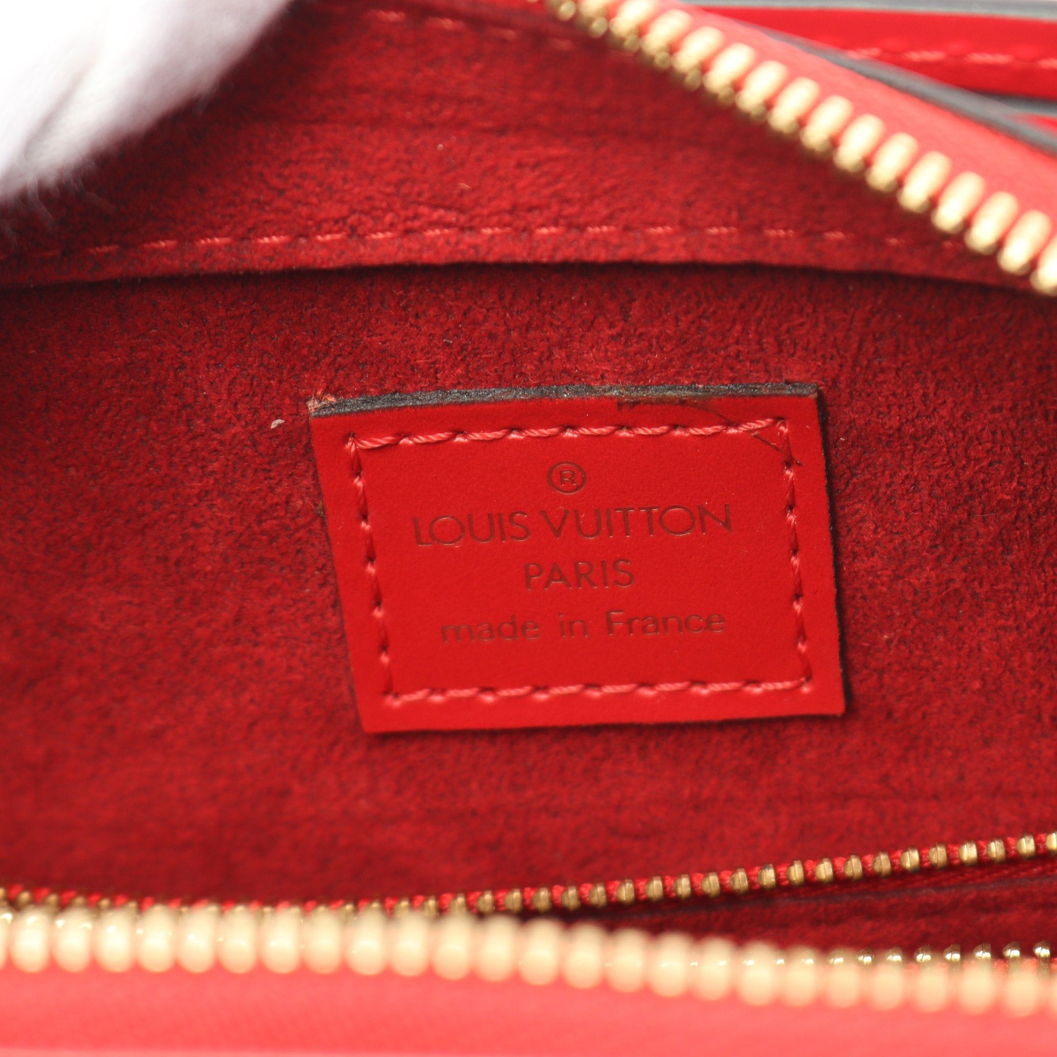 Louis Vuitton Louis Vuitton Pont Neuf Epi Castilian Red Handbag Leather Size ONE SIZE - 4 Thumbnail