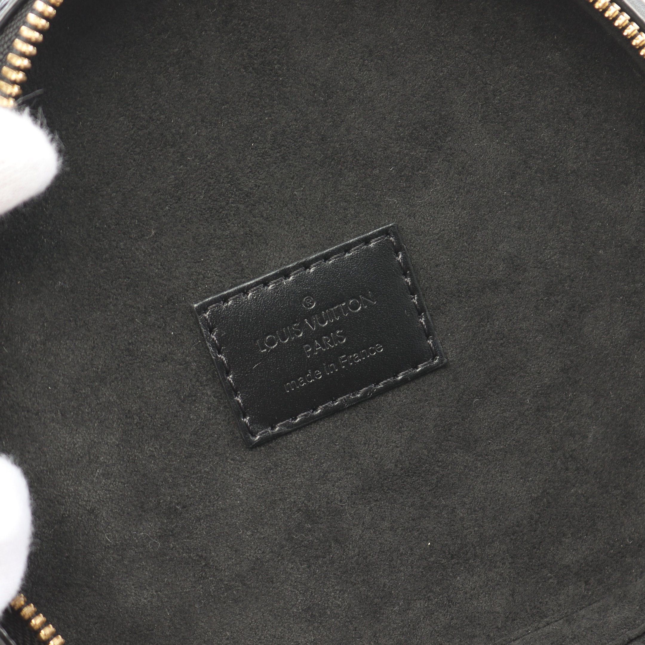 Louis Vuitton Louis Vuitton Cannes Monogram Reverse Handbag Vanity Bag Leather Brown Black Size ONE SIZE - 4 Thumbnail