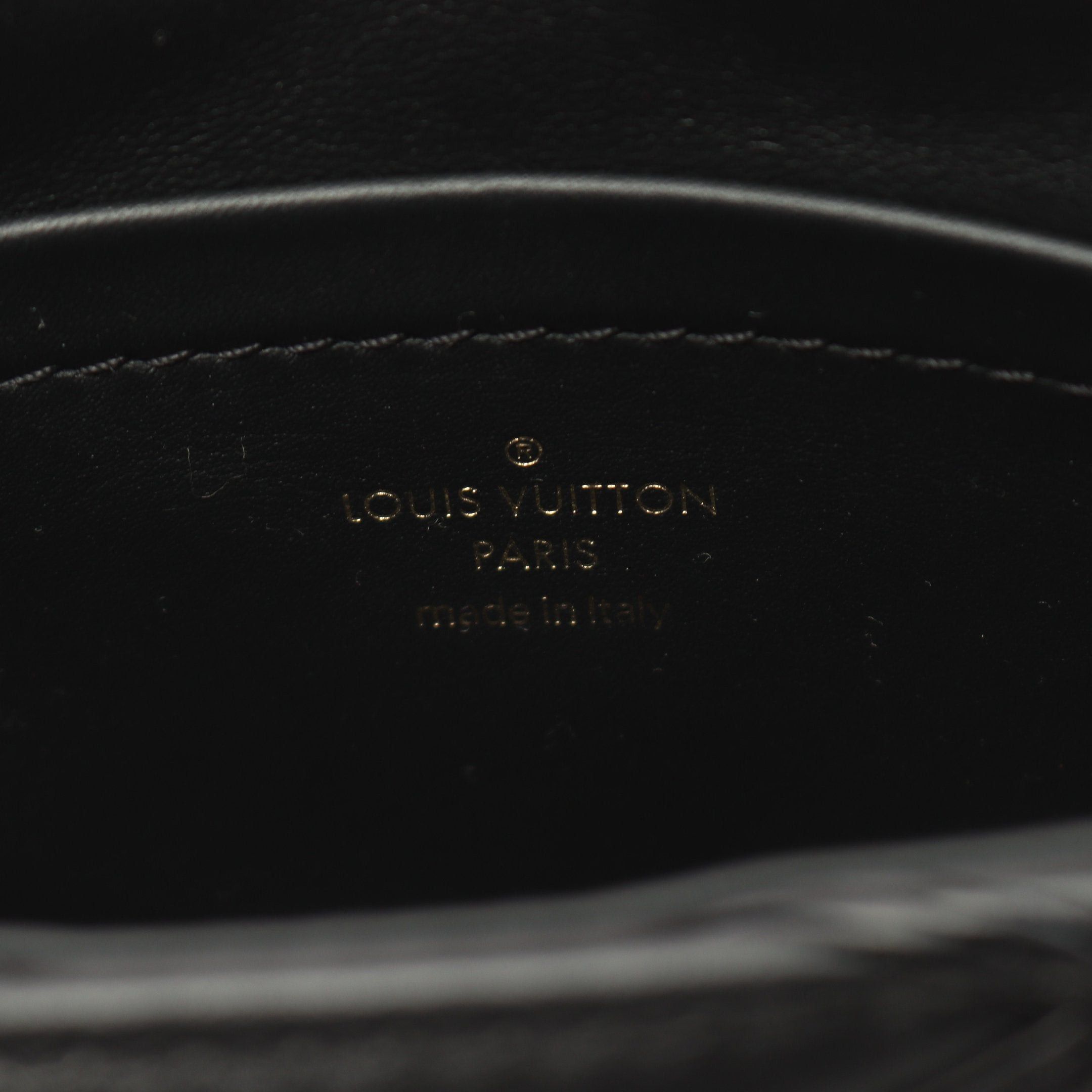 Louis Vuitton Louis Vuitton Pico Go-14 Maltage Noir Chain Shoulder Bag Leather Black Size ONE SIZE - 4 Thumbnail