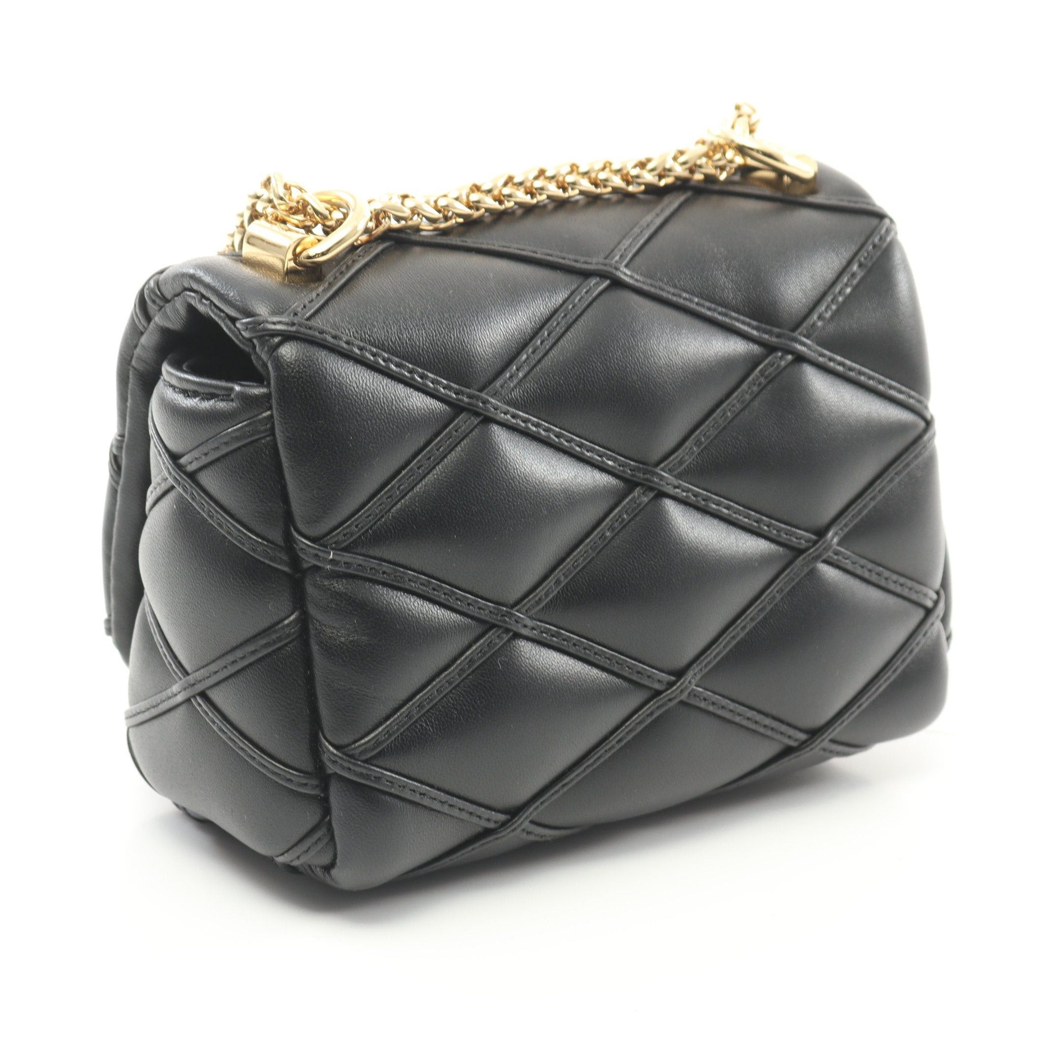 Louis Vuitton Louis Vuitton Pico Go-14 Maltage Noir Chain Shoulder Bag Leather Black Size ONE SIZE - 2 Thumbnail