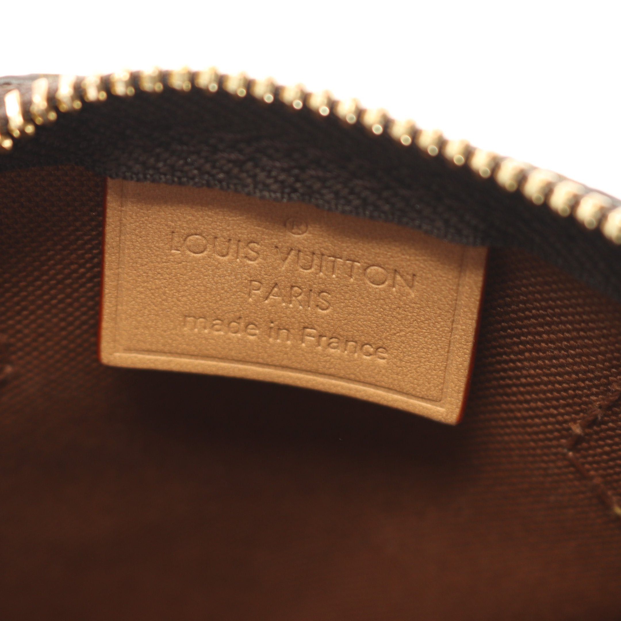 Louis Vuitton Louis Vuitton Nano Speedy Monogram Handbag Leather Brown Size ONE SIZE - 4 Thumbnail