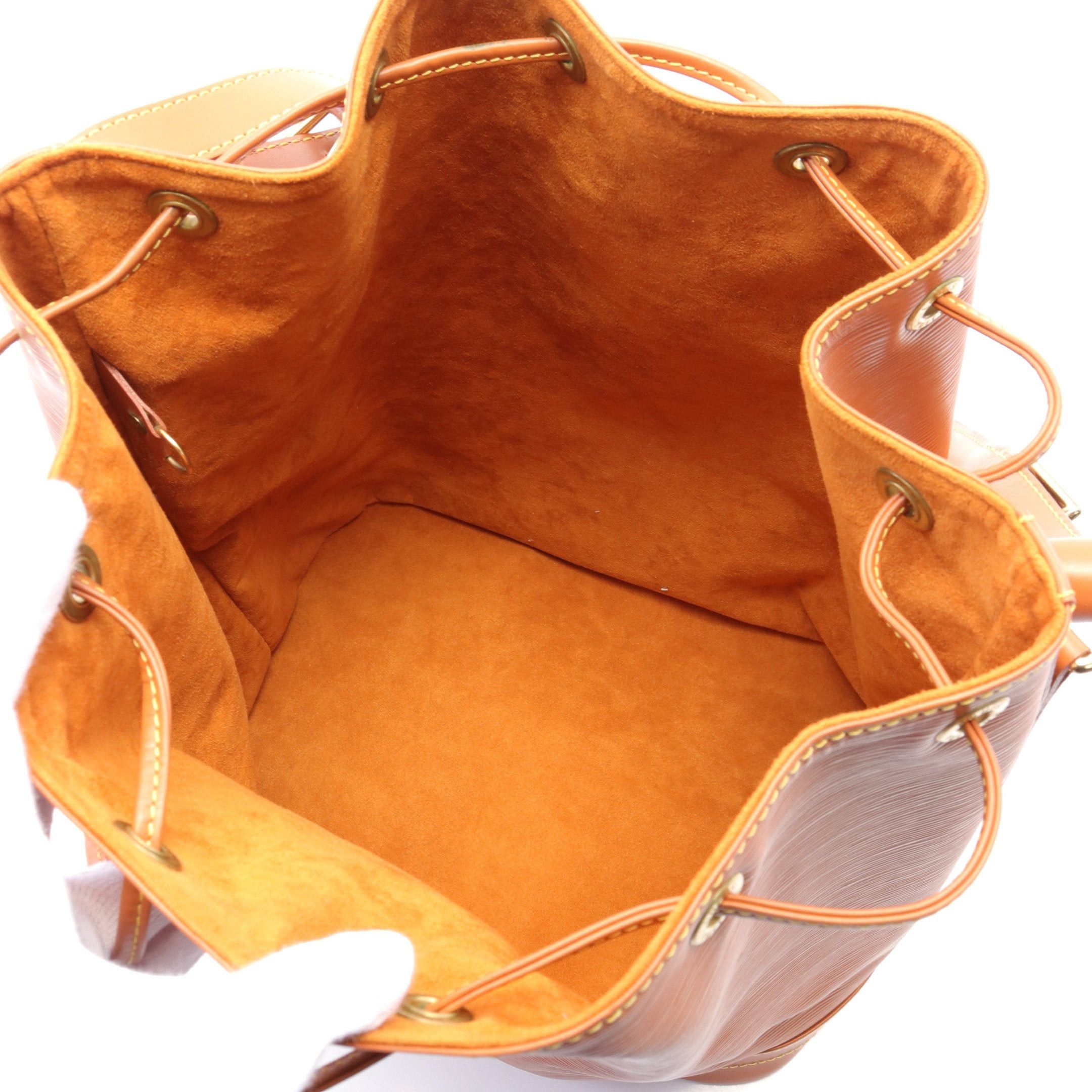Louis Vuitton Louis Vuitton Noe Epi Zipang Gold Shoulder Bag Leather Light Brown Size ONE SIZE - 3 Thumbnail