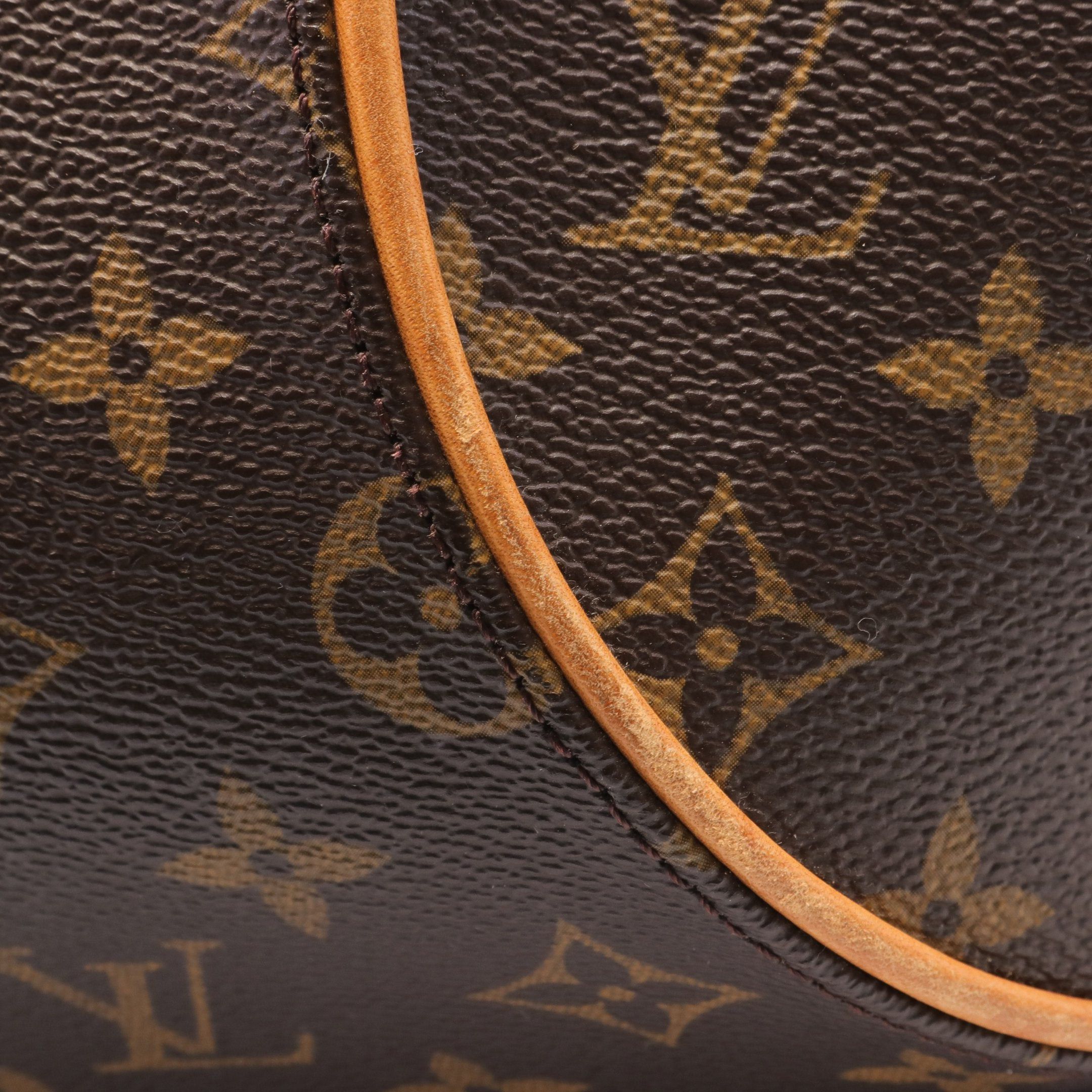 Louis Vuitton Louis Vuitton Ellipse Mm Monogram Handbag Leather Brown Size ONE SIZE - 9 Thumbnail