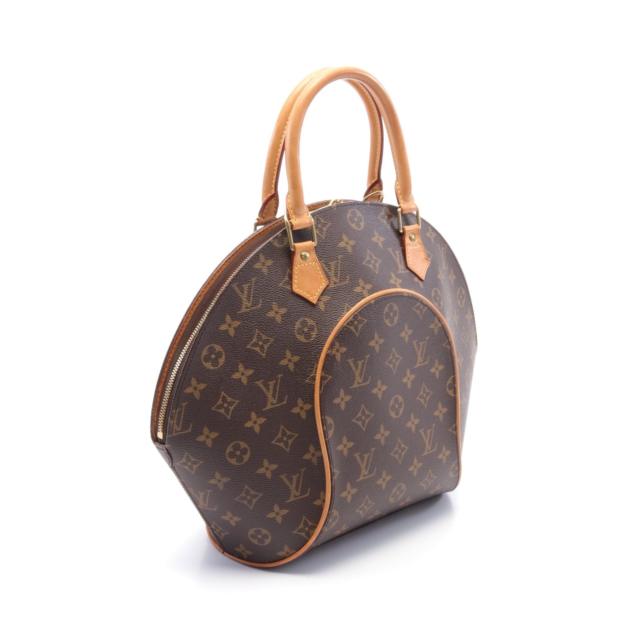 Louis Vuitton Louis Vuitton Ellipse Mm Monogram Handbag Leather Brown Size ONE SIZE - 2 Thumbnail
