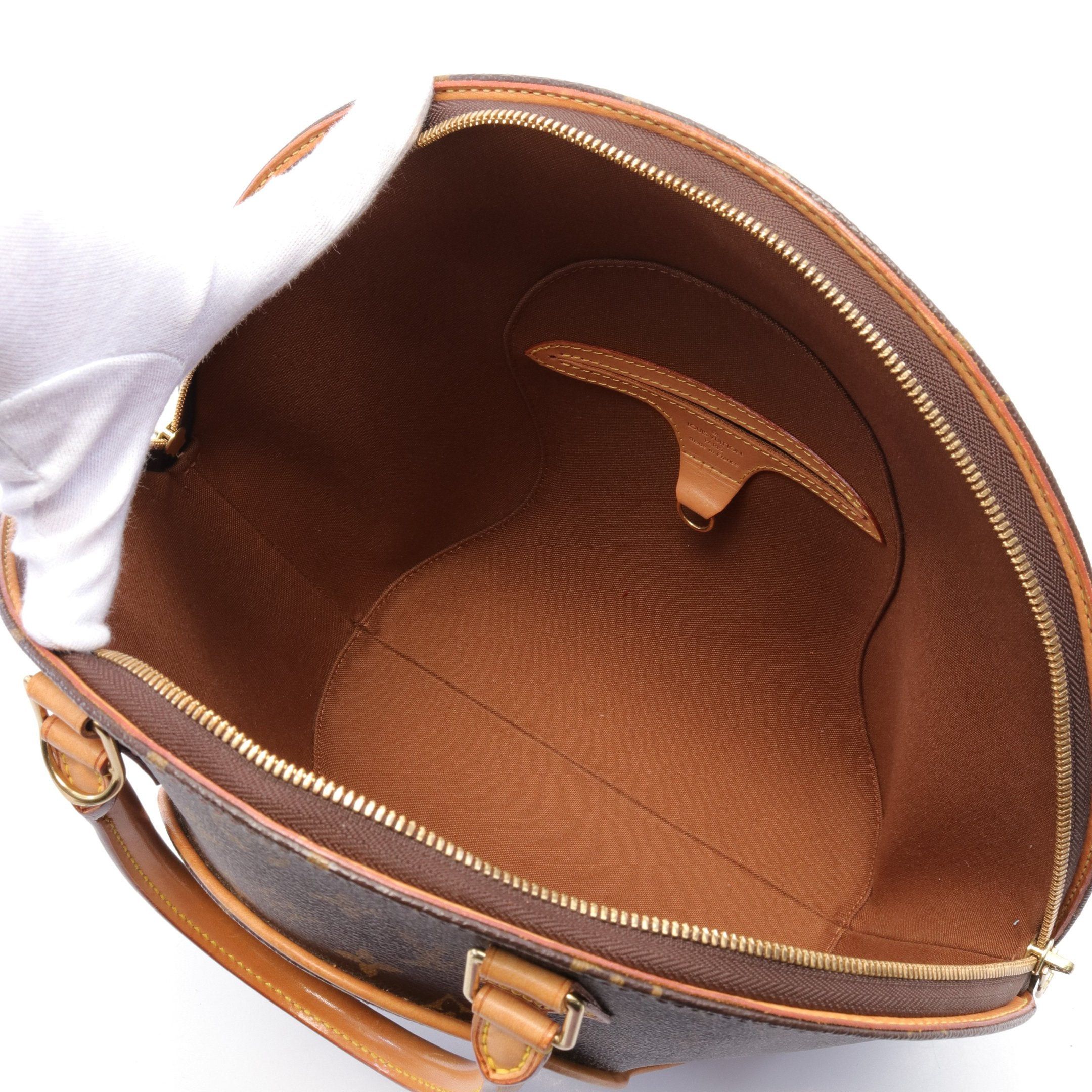 Louis Vuitton Louis Vuitton Ellipse Mm Monogram Handbag Leather Brown Size ONE SIZE - 3 Thumbnail