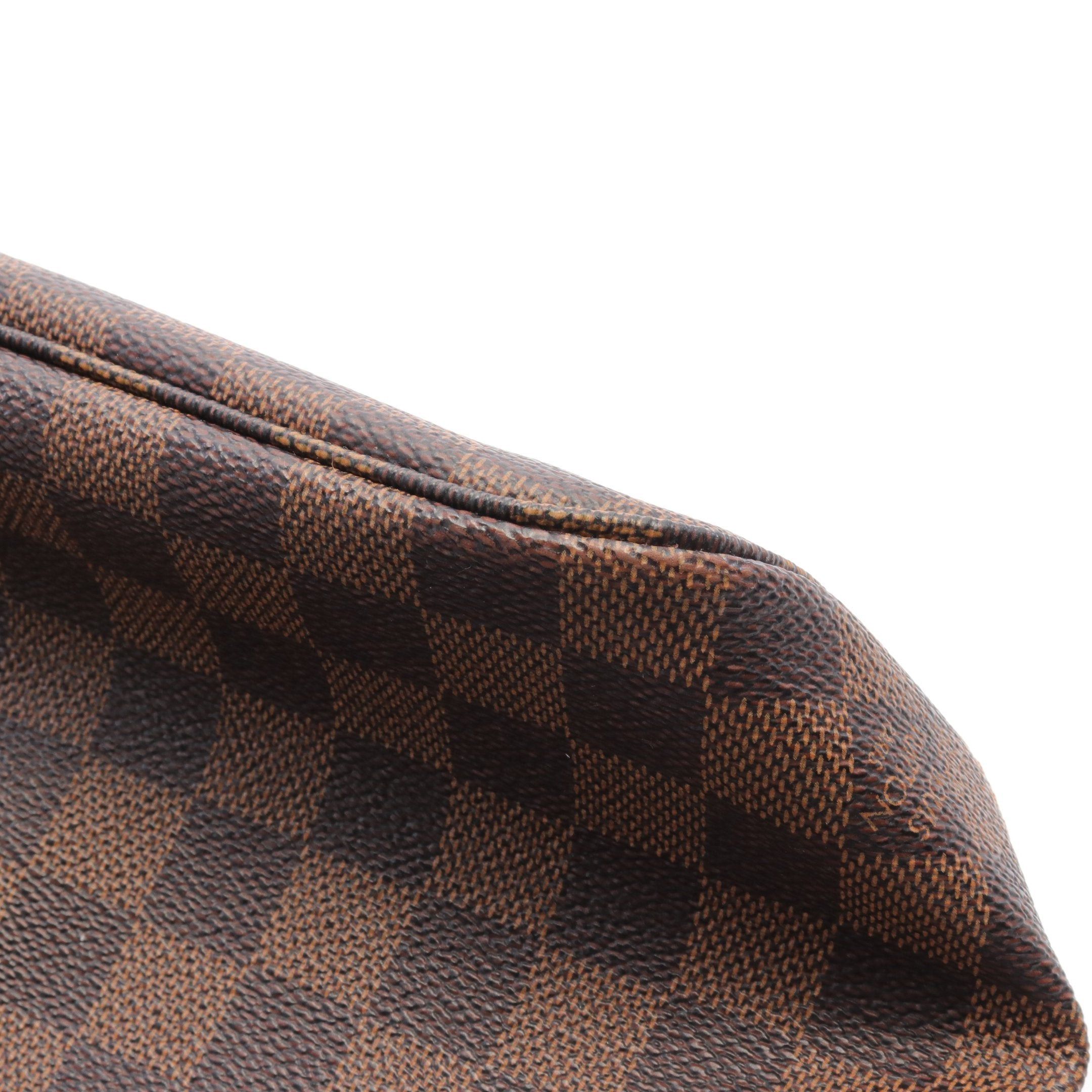 Louis Vuitton Louis Vuitton Neverfull Pm Damier Ebene Handbag Tote Bag Leather Brown Size ONE SIZE - 6 Thumbnail