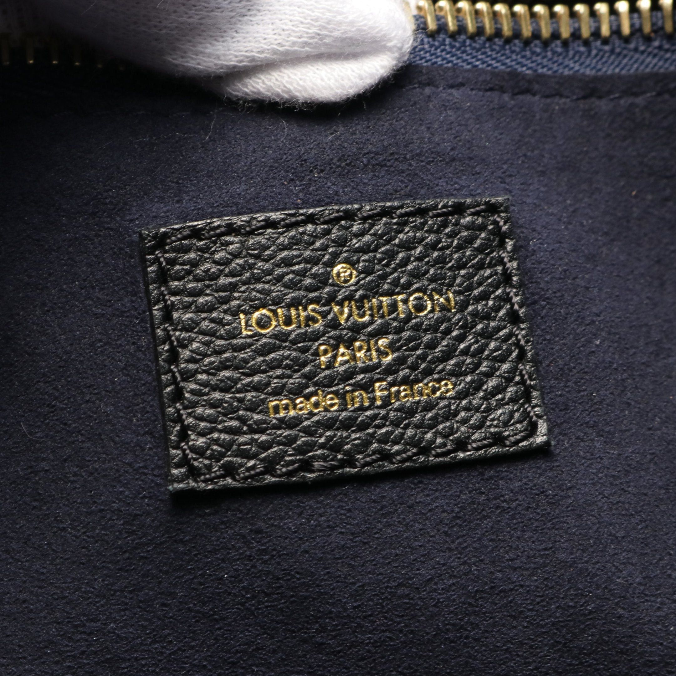 Louis Vuitton Louis Vuitton Neverfull Mm Monogram Empreinte Noir Shoulder Bag Tote Leather Black Size ONE SIZE - 4 Thumbnail