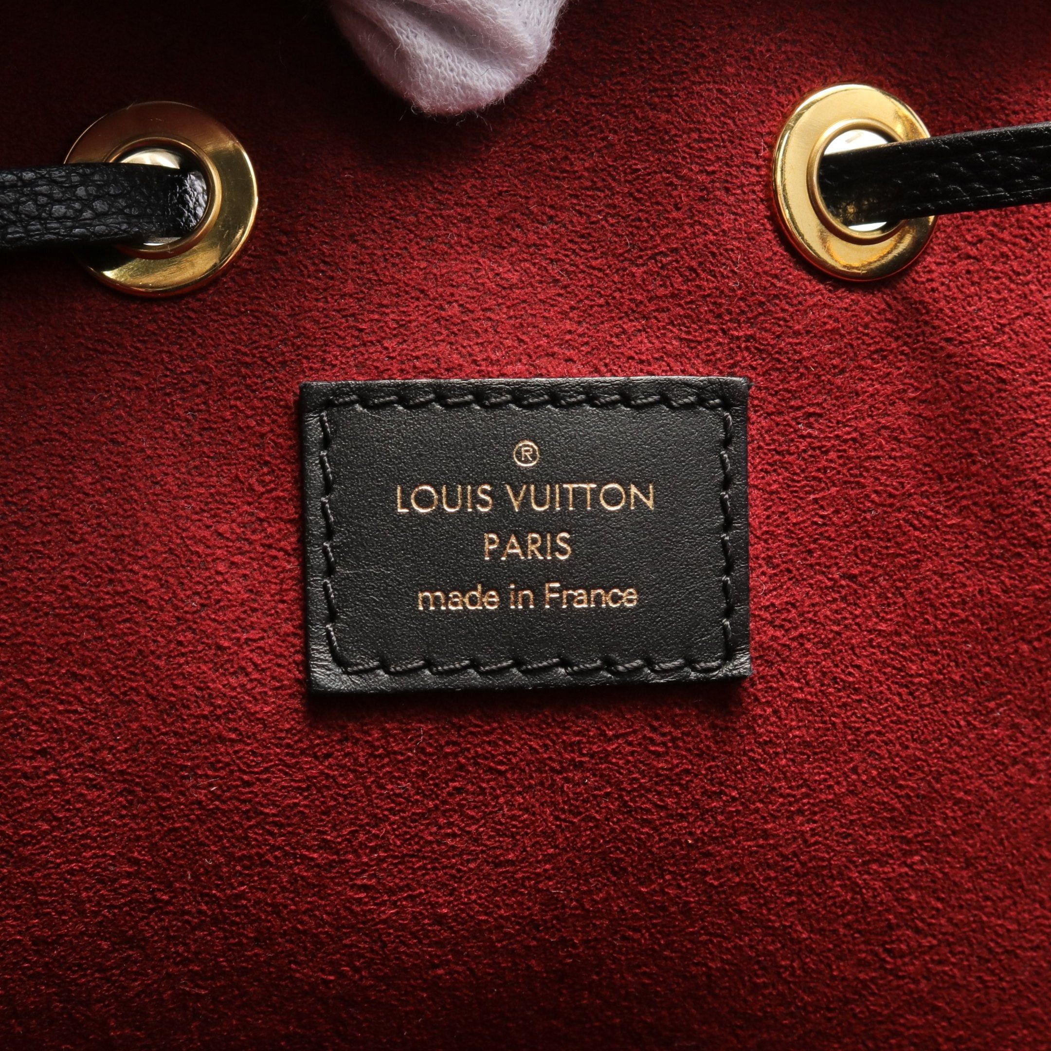 Louis Vuitton Louis Vuitton Neo Noe Mm Bicolor Monogram Empreinte Shoulder Bag Leather Black Beige Size ONE SIZE - 4 Thumbnail