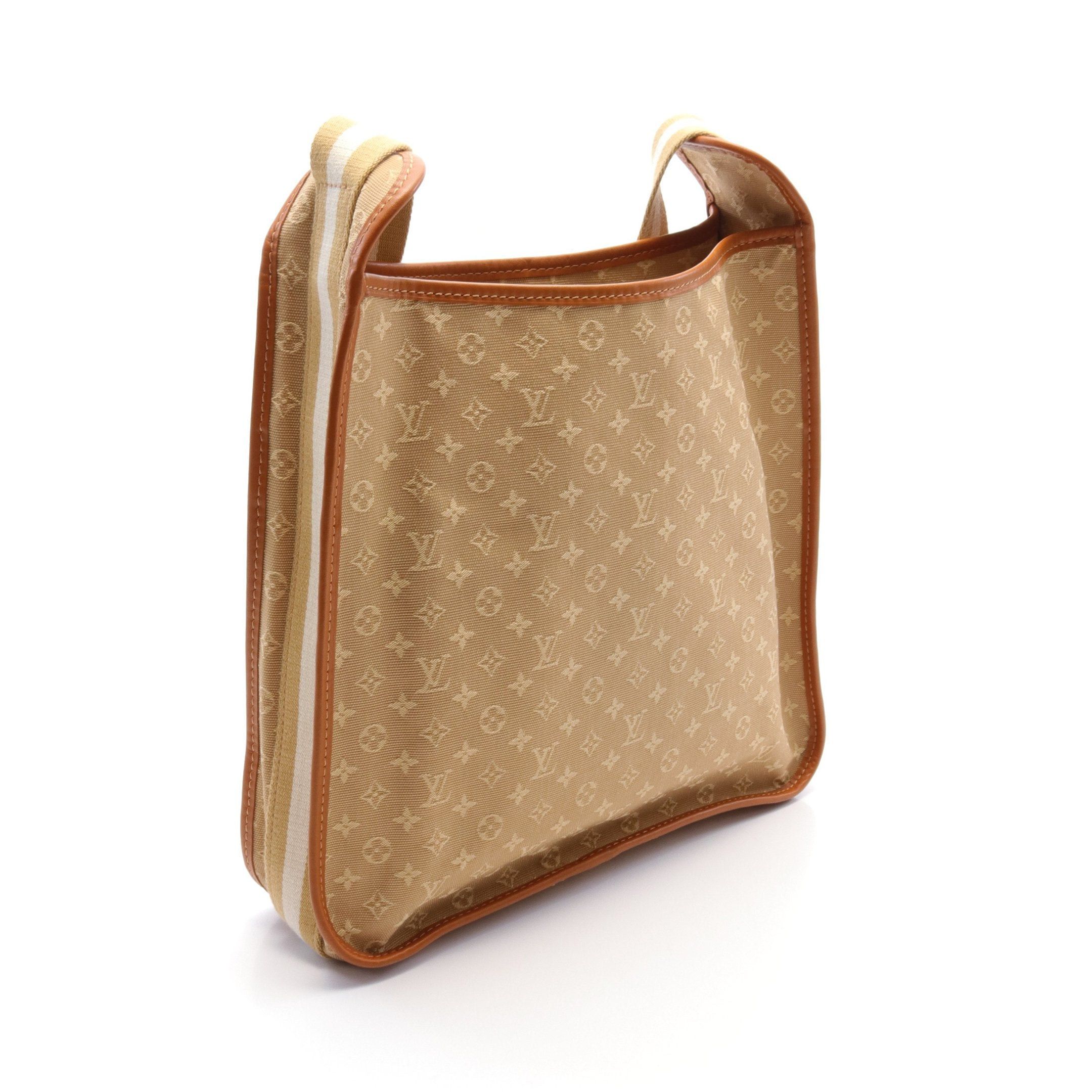 Louis Vuitton Louis Vuitton Buzas Marie Kate Monogram Mini Shoulder Bag Canvas Leather Beige Brown Size ONE SIZE - 2 Thumbnail