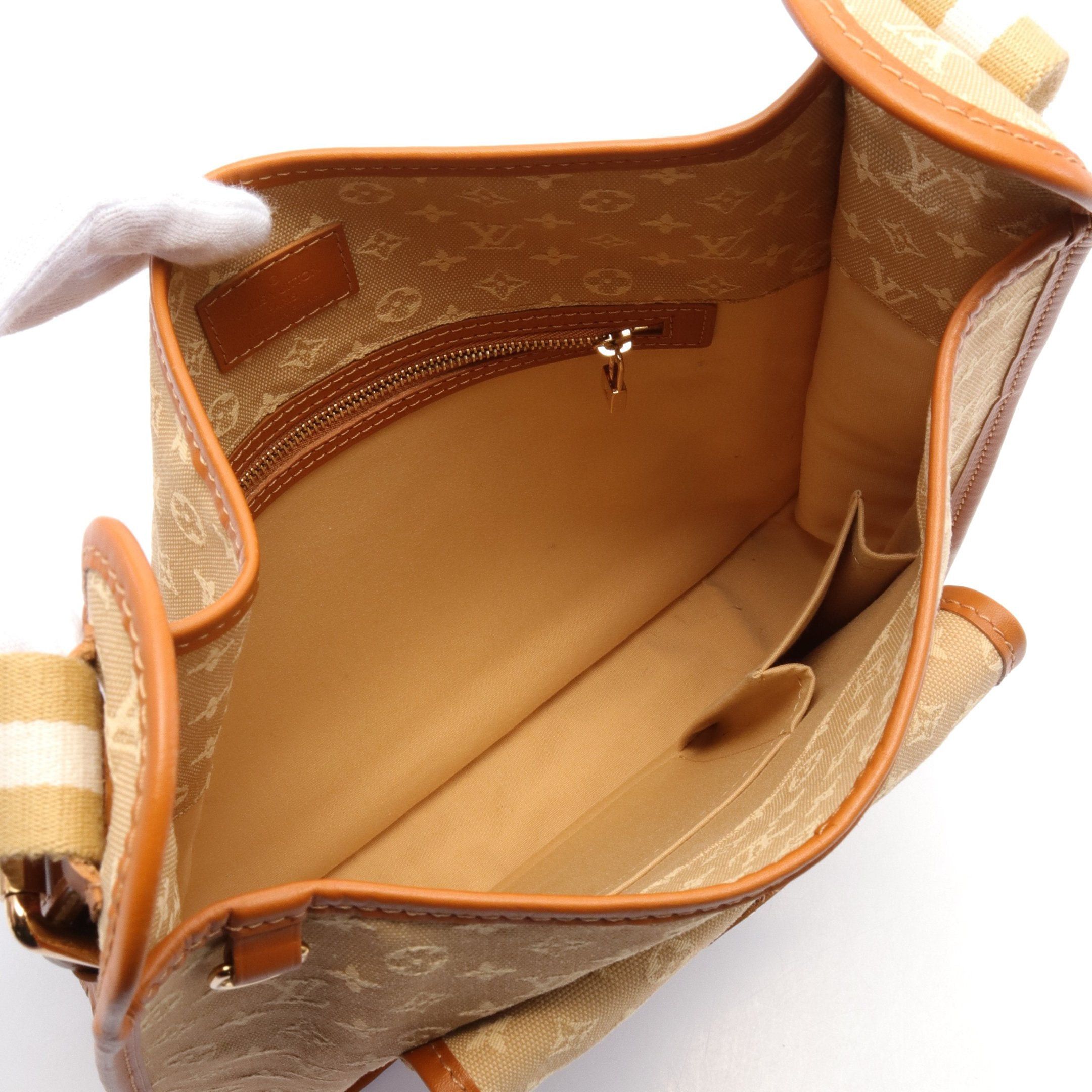 Louis Vuitton Louis Vuitton Buzas Marie Kate Monogram Mini Shoulder Bag Canvas Leather Beige Brown Size ONE SIZE - 3 Thumbnail