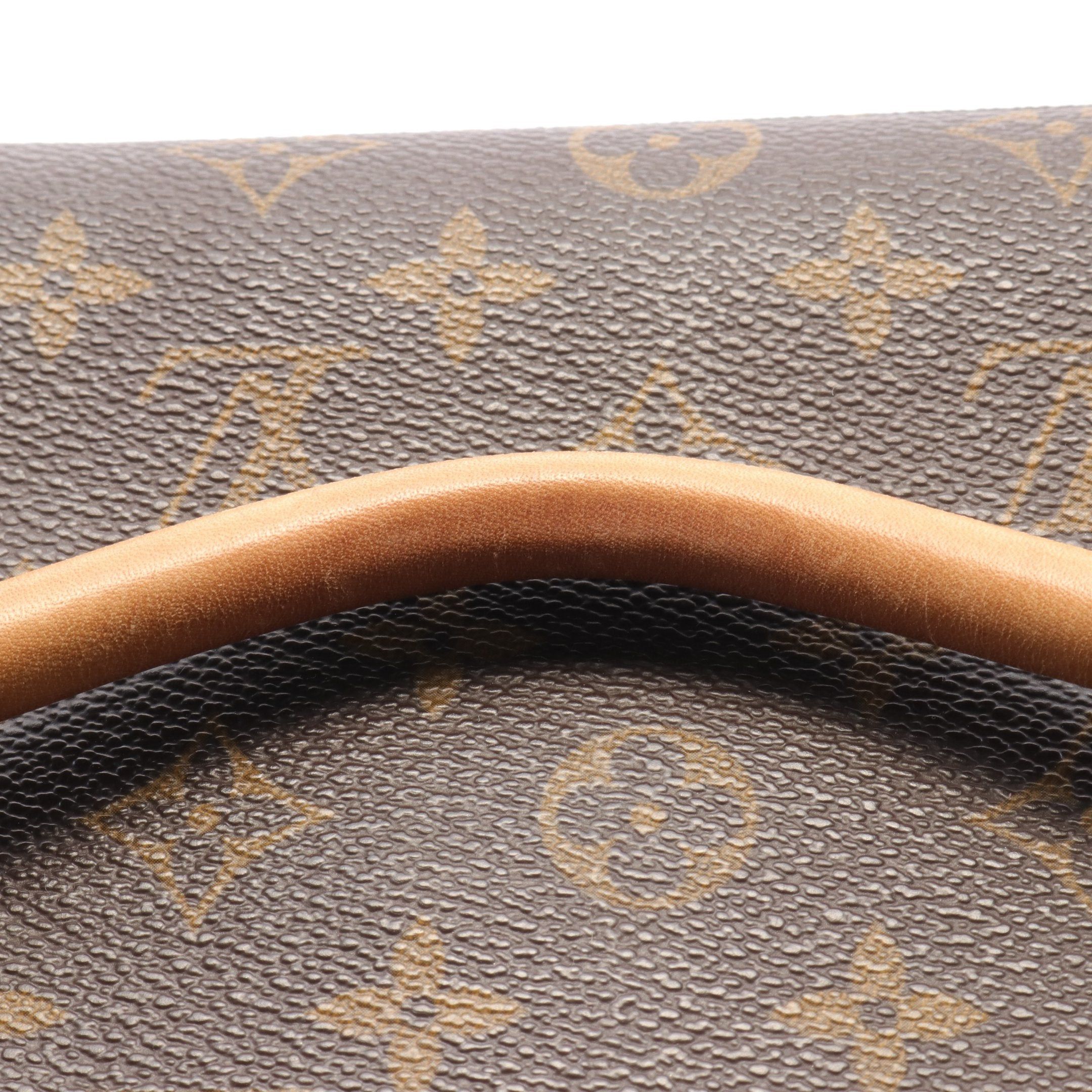Louis Vuitton Louis Vuitton Looping Gm Monogram Shoulder Bag Leather Brown Size ONE SIZE - 8 Thumbnail