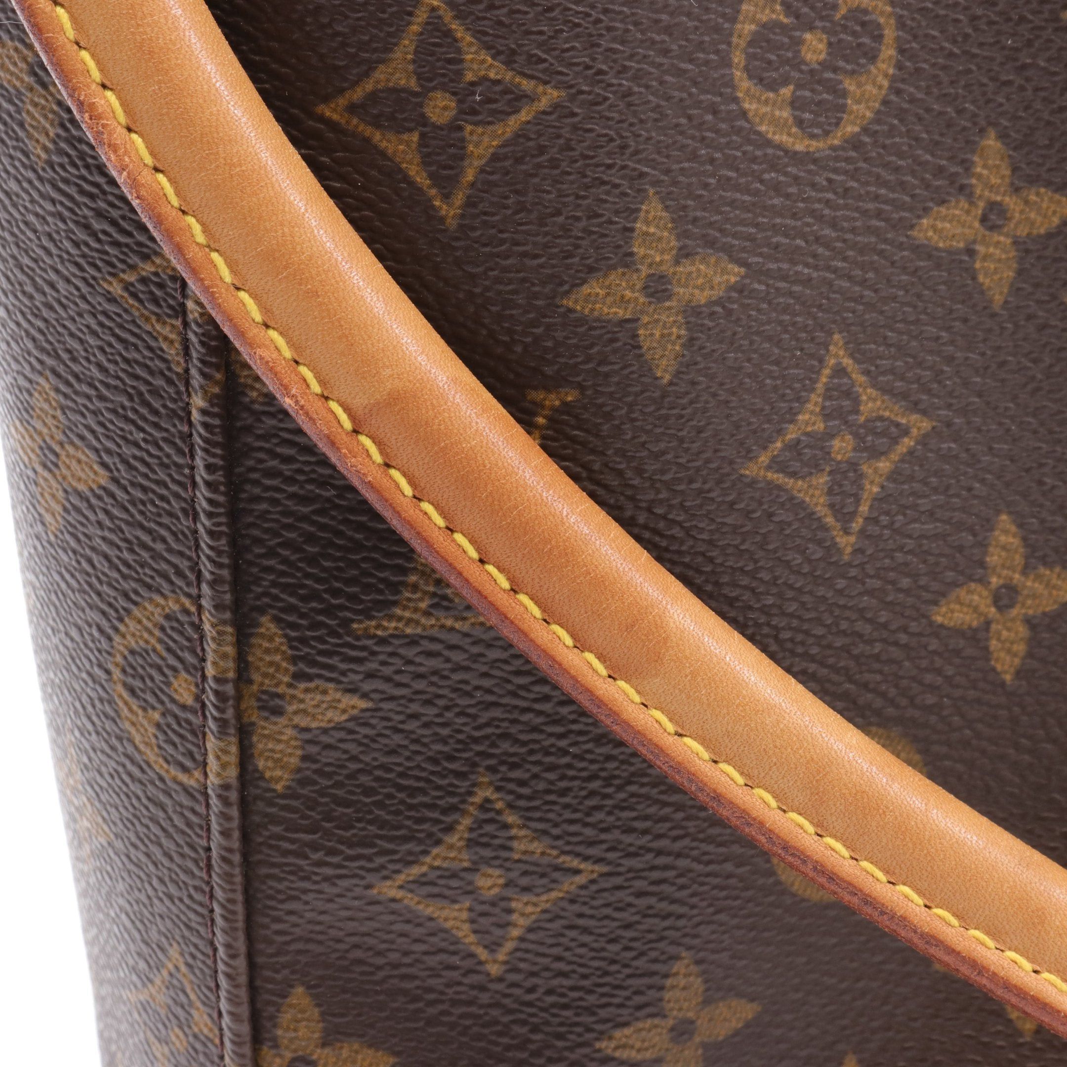 Louis Vuitton Louis Vuitton Looping Gm Monogram Shoulder Bag Leather Brown Size ONE SIZE - 10 Thumbnail