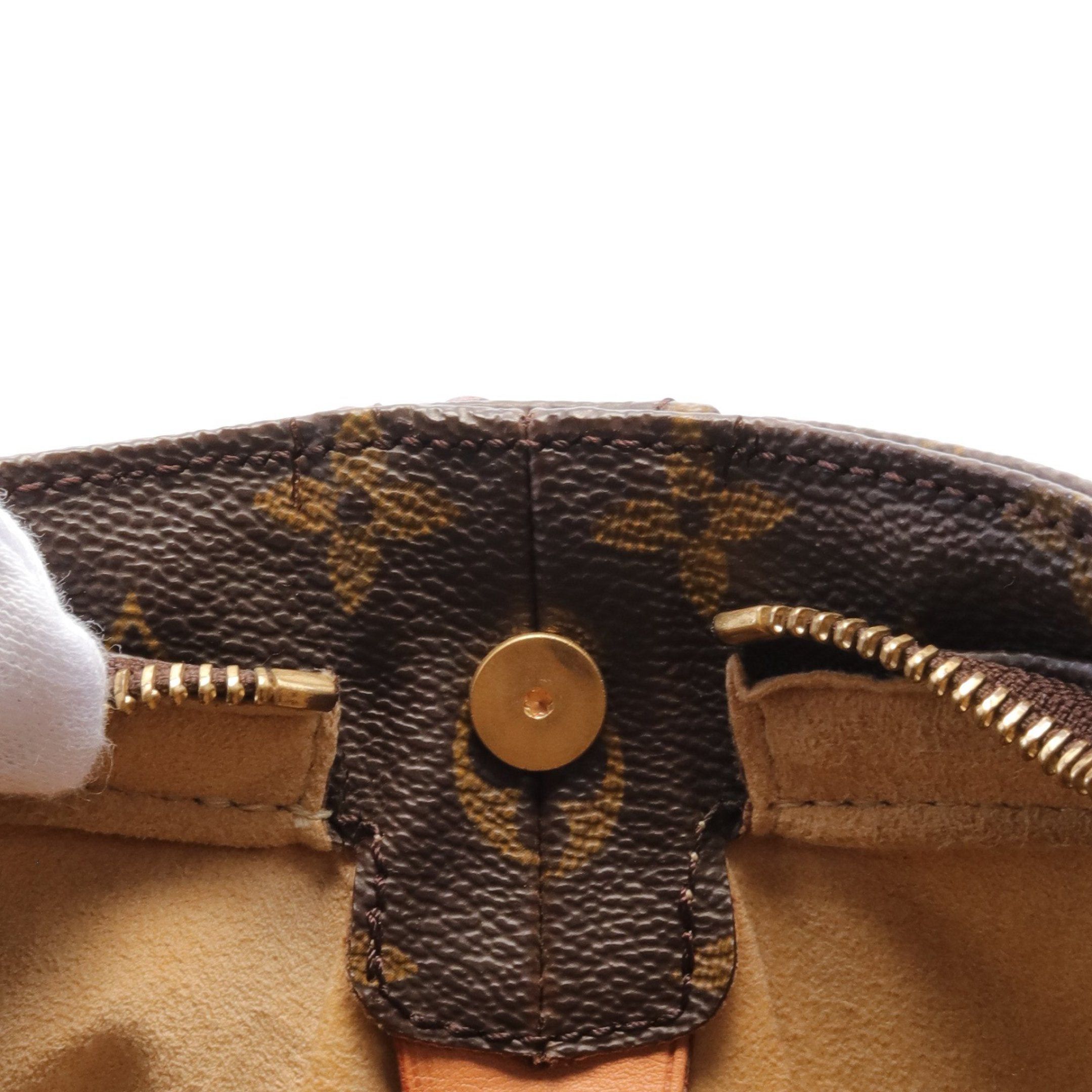 Louis Vuitton Louis Vuitton Looping Gm Monogram Shoulder Bag Leather Brown Size ONE SIZE - 7 Thumbnail