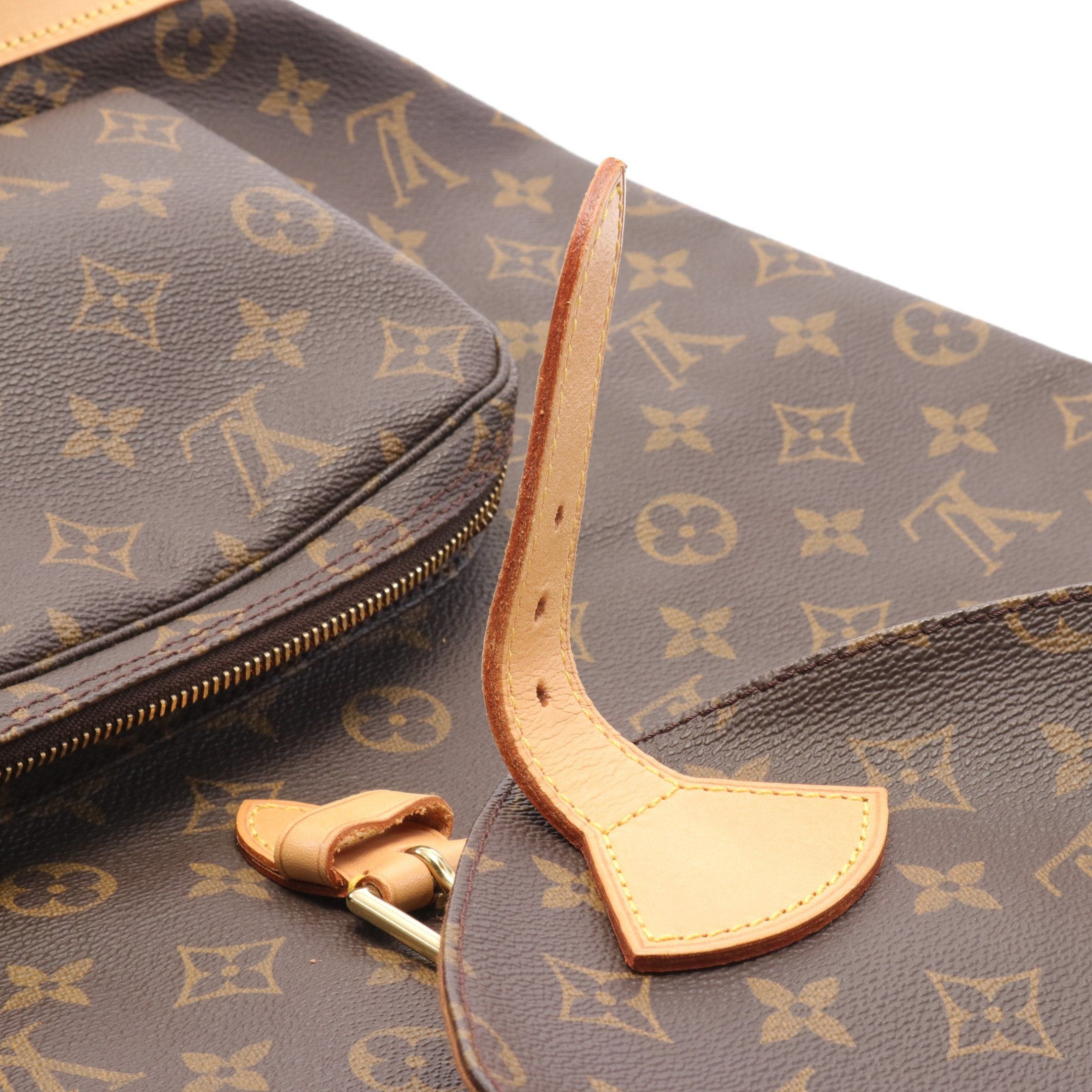 Louis Vuitton Louis Vuitton Montsouris Gm Monogram Backpack Rucksack Leather Brown Size ONE SIZE - 8 Thumbnail