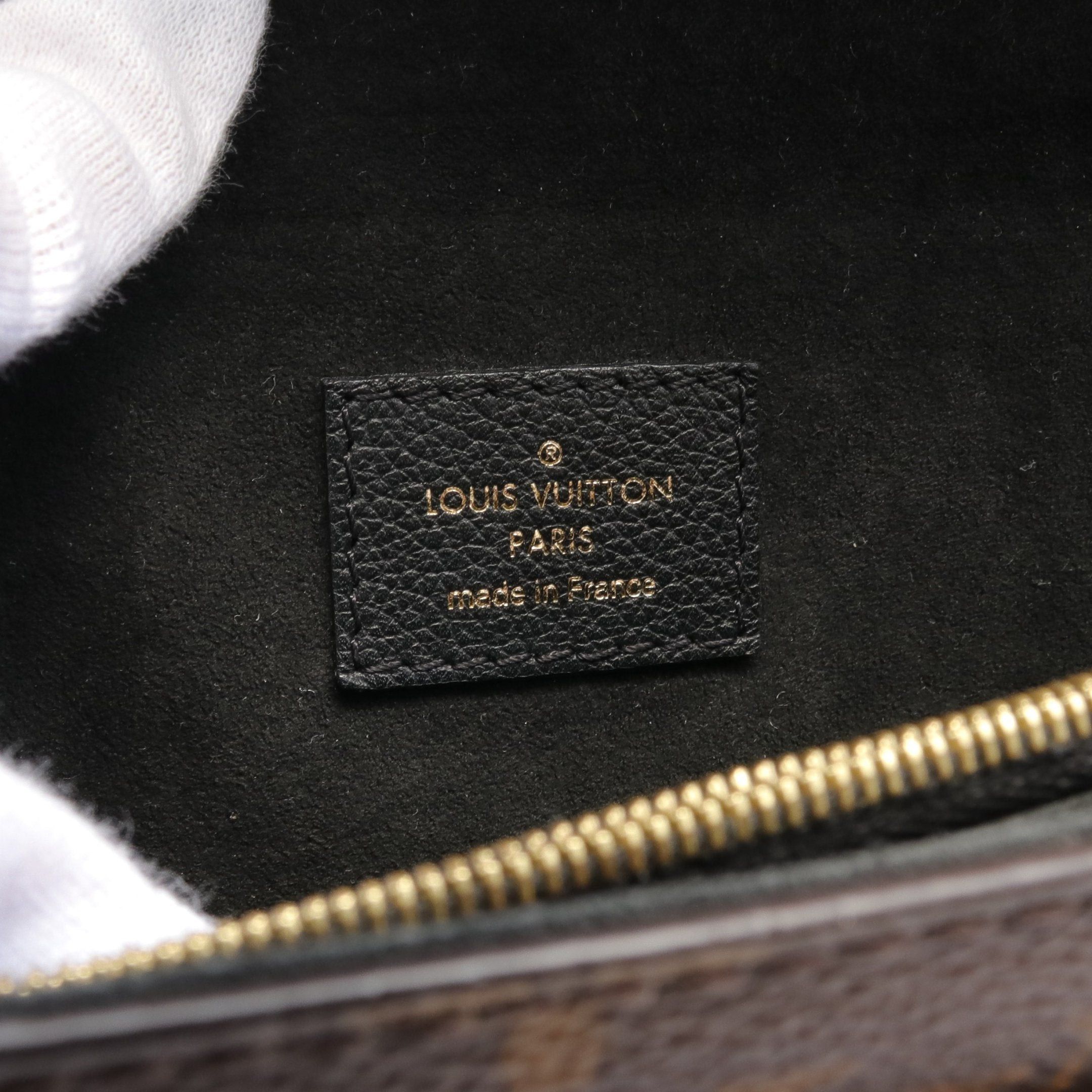 Louis Vuitton Louis Vuitton Victor Monogram Double Chain Shoulder Bag Leather Brown Black Size ONE SIZE - 4 Thumbnail