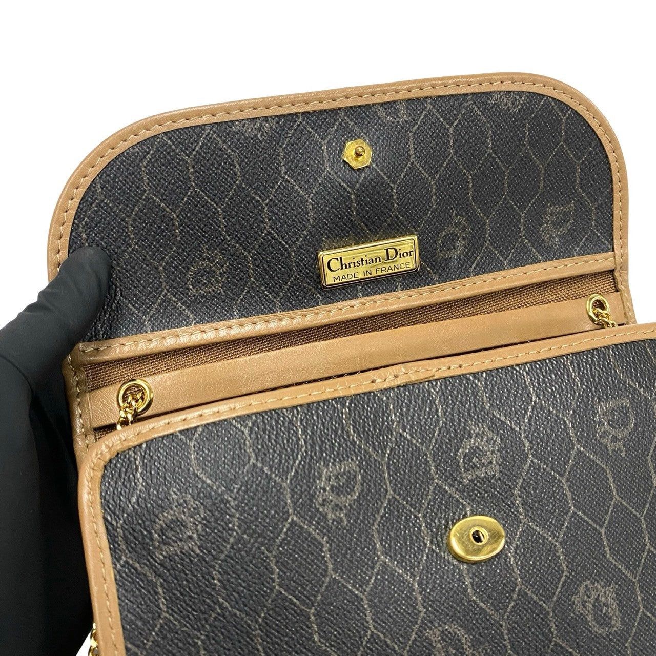 Dior Dior Shoulder Bag Brown Pvc Size ONE SIZE - 8 Thumbnail