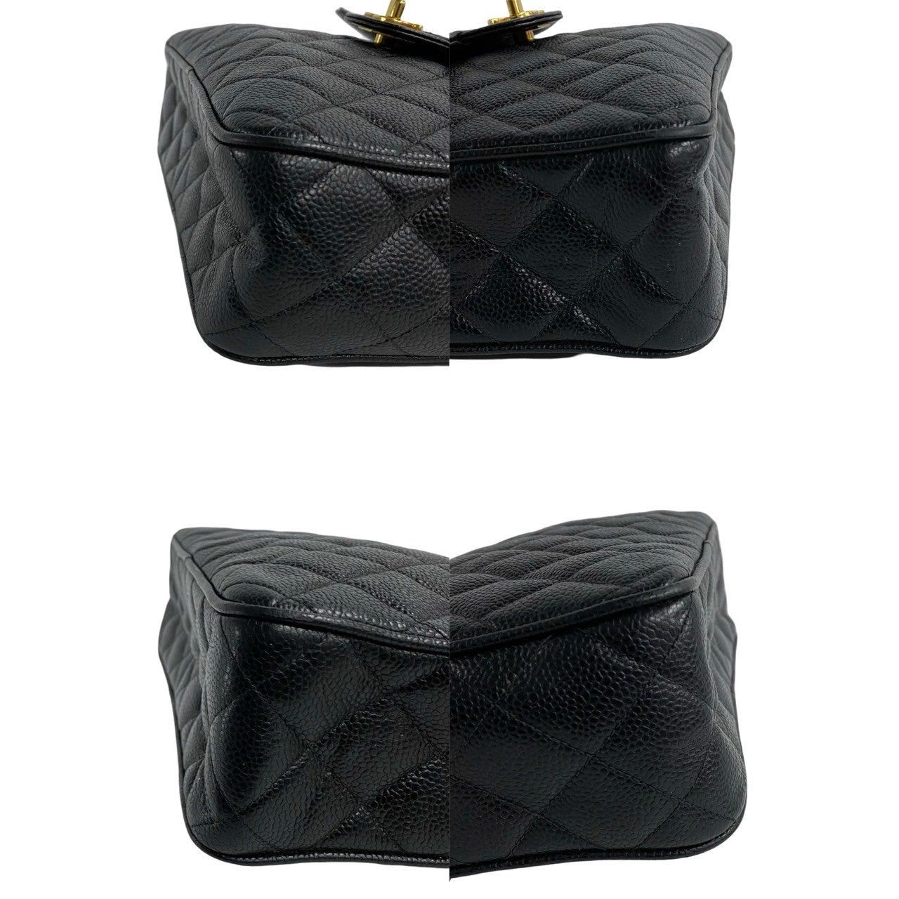 Chanel Chanel Shoulder Bag Black Leather Size ONE SIZE - 7 Thumbnail