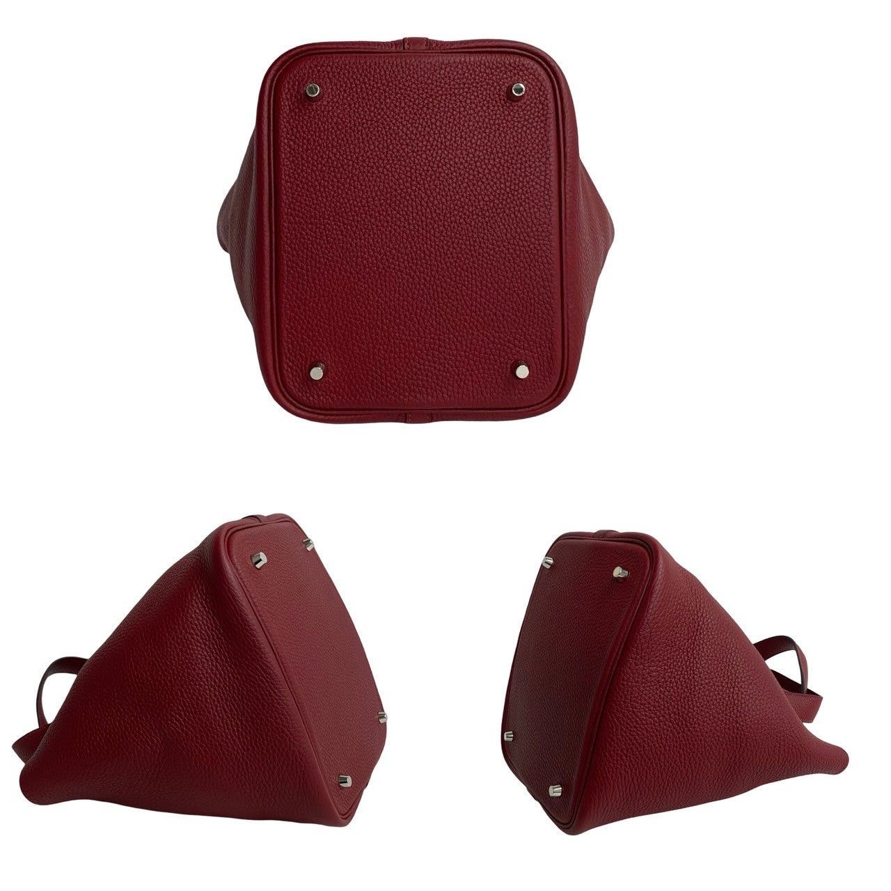 Hermes Hermes Handbag Red Size ONE SIZE - 6 Thumbnail