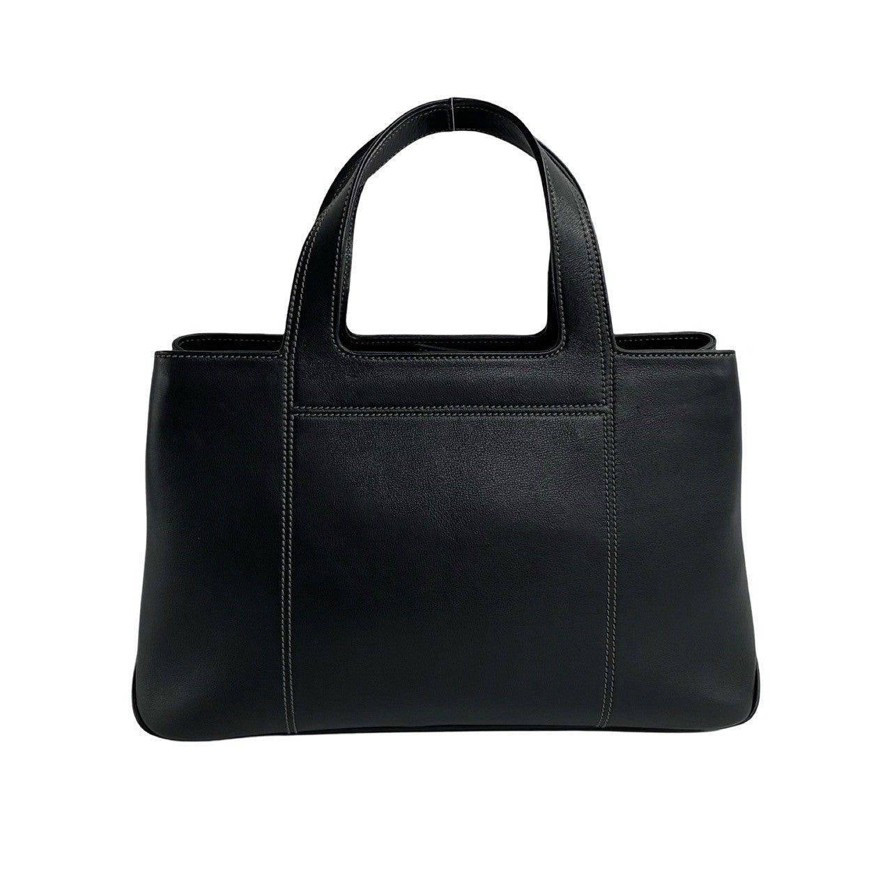 Salvatore Ferragamo Salvatore Ferragamo Handbag Black Leather Size ONE SIZE - 4 Thumbnail