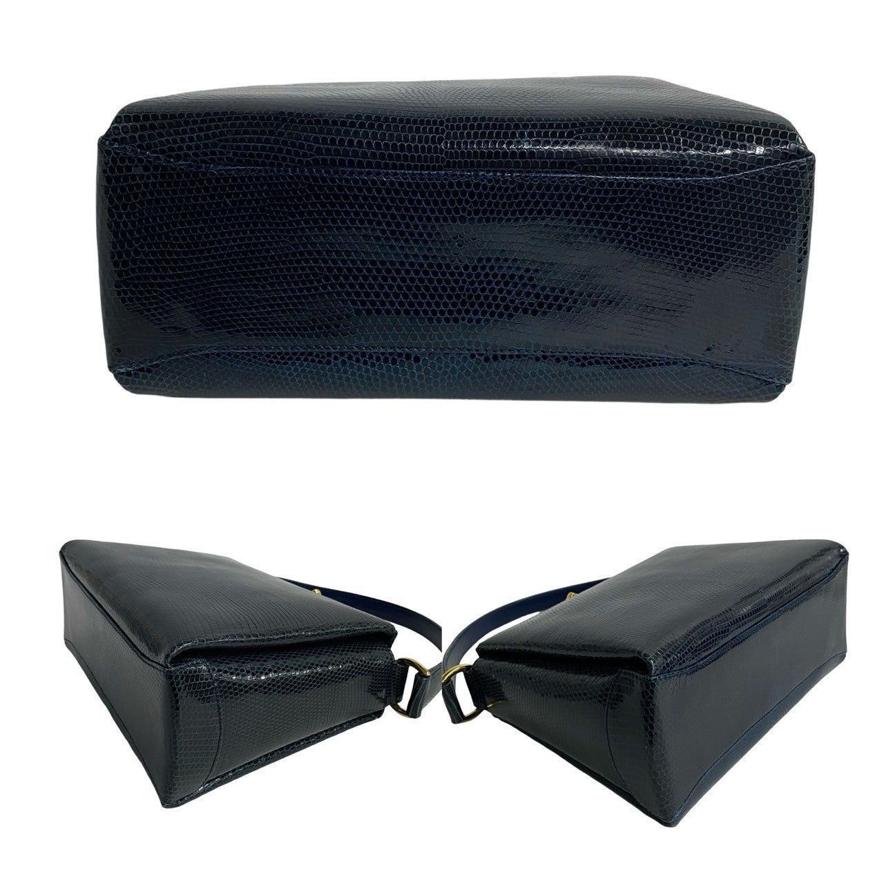 Gucci Gucci Handbag Navy Lizard Size ONE SIZE - 6 Thumbnail