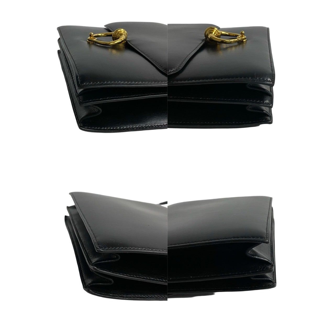 Hermes Hermes Shoulder Bag Black Leather Size ONE SIZE - 6 Thumbnail
