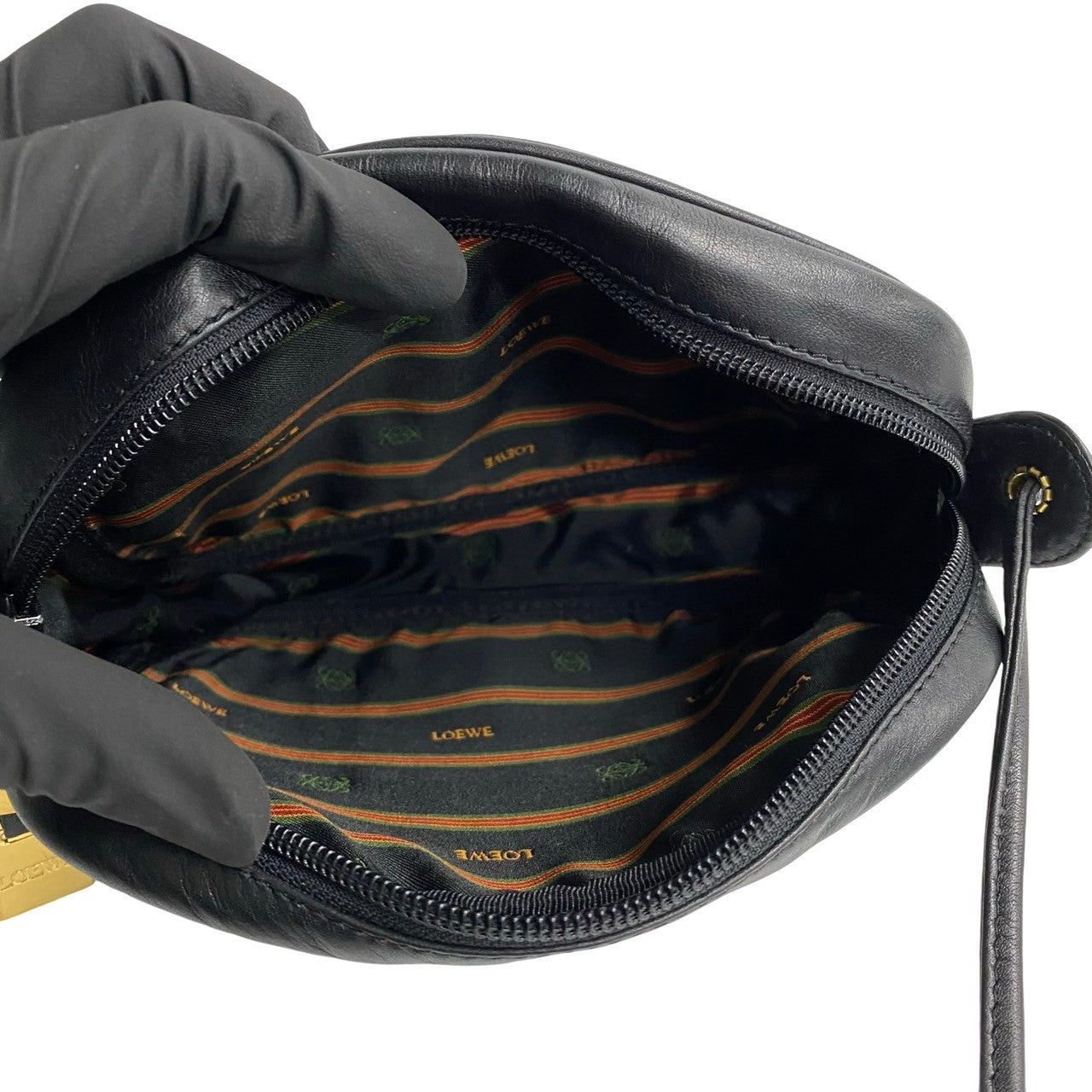 Loewe Loewe Shoulder Bag Black Leather Size ONE SIZE - 8 Thumbnail