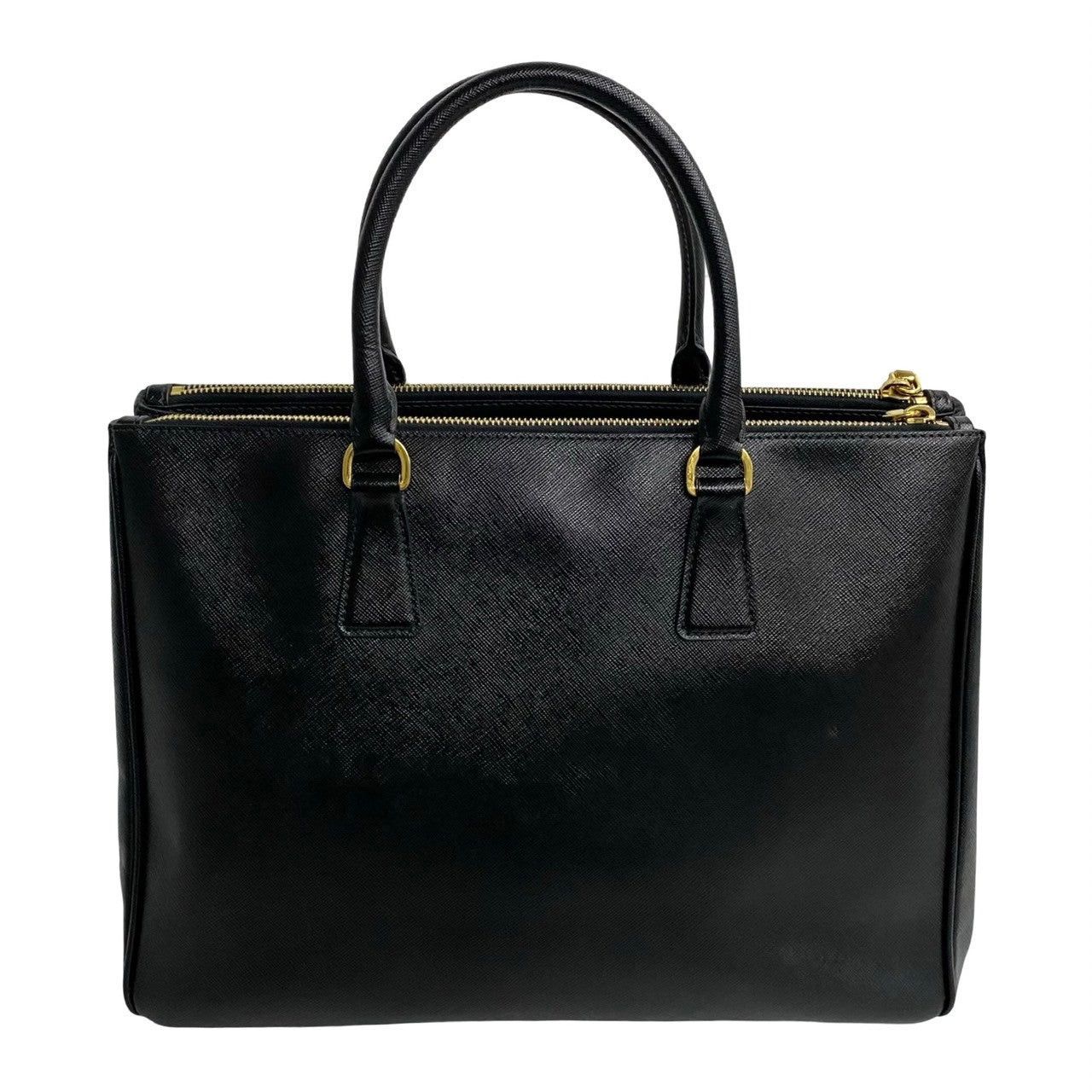 Prada Prada Handbag Black Leather Size ONE SIZE - 4 Thumbnail