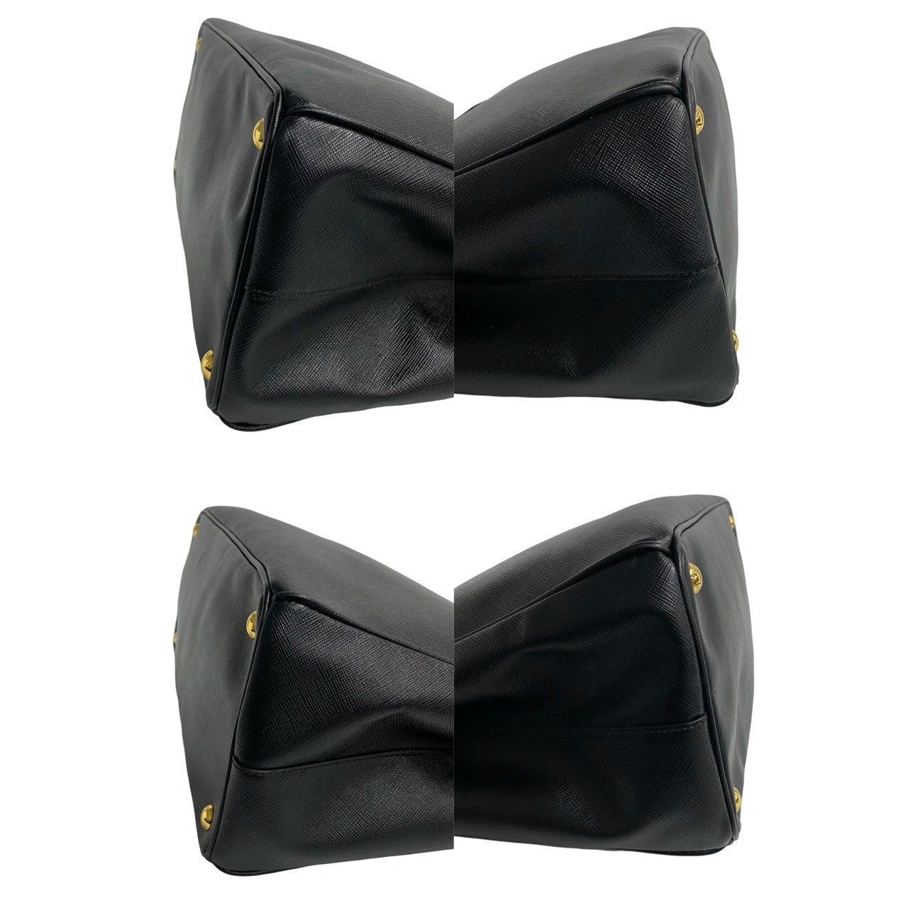 Prada Prada Handbag Black Leather Size ONE SIZE - 7 Thumbnail