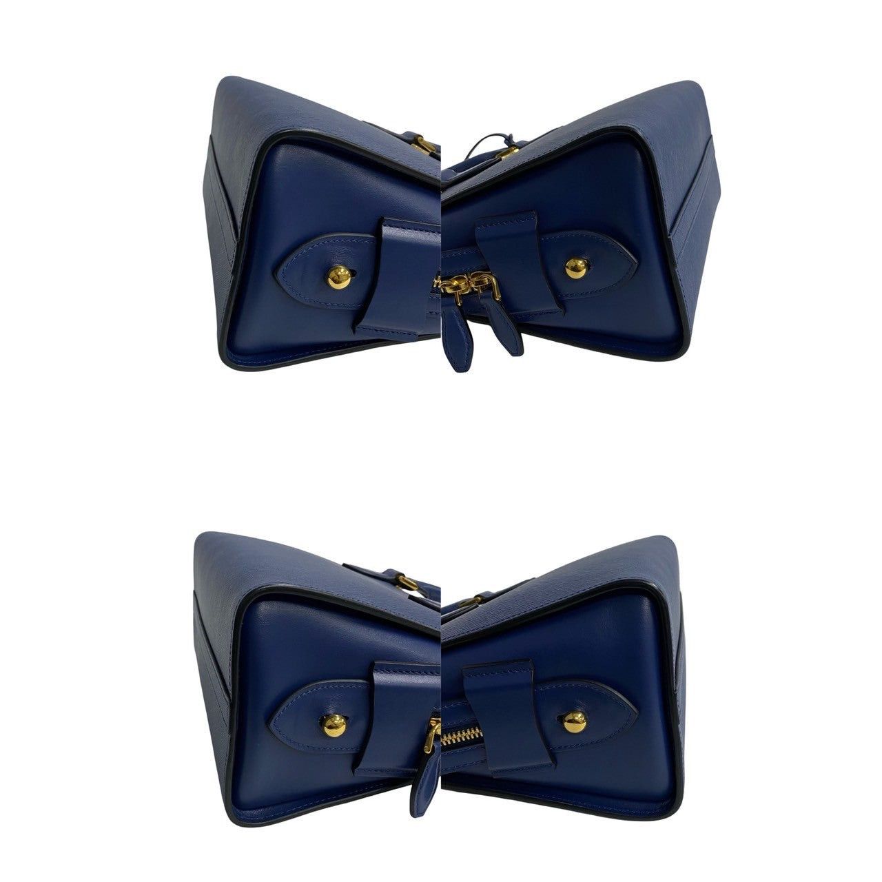 Prada Prada Handbag Blue Leather Size ONE SIZE - 7 Thumbnail