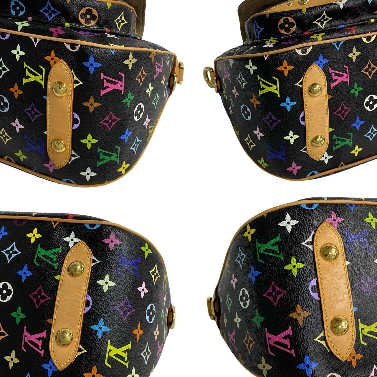 Louis Vuitton Louis Vuitton Shoulder Bag Black Leather Size ONE SIZE - 7 Thumbnail