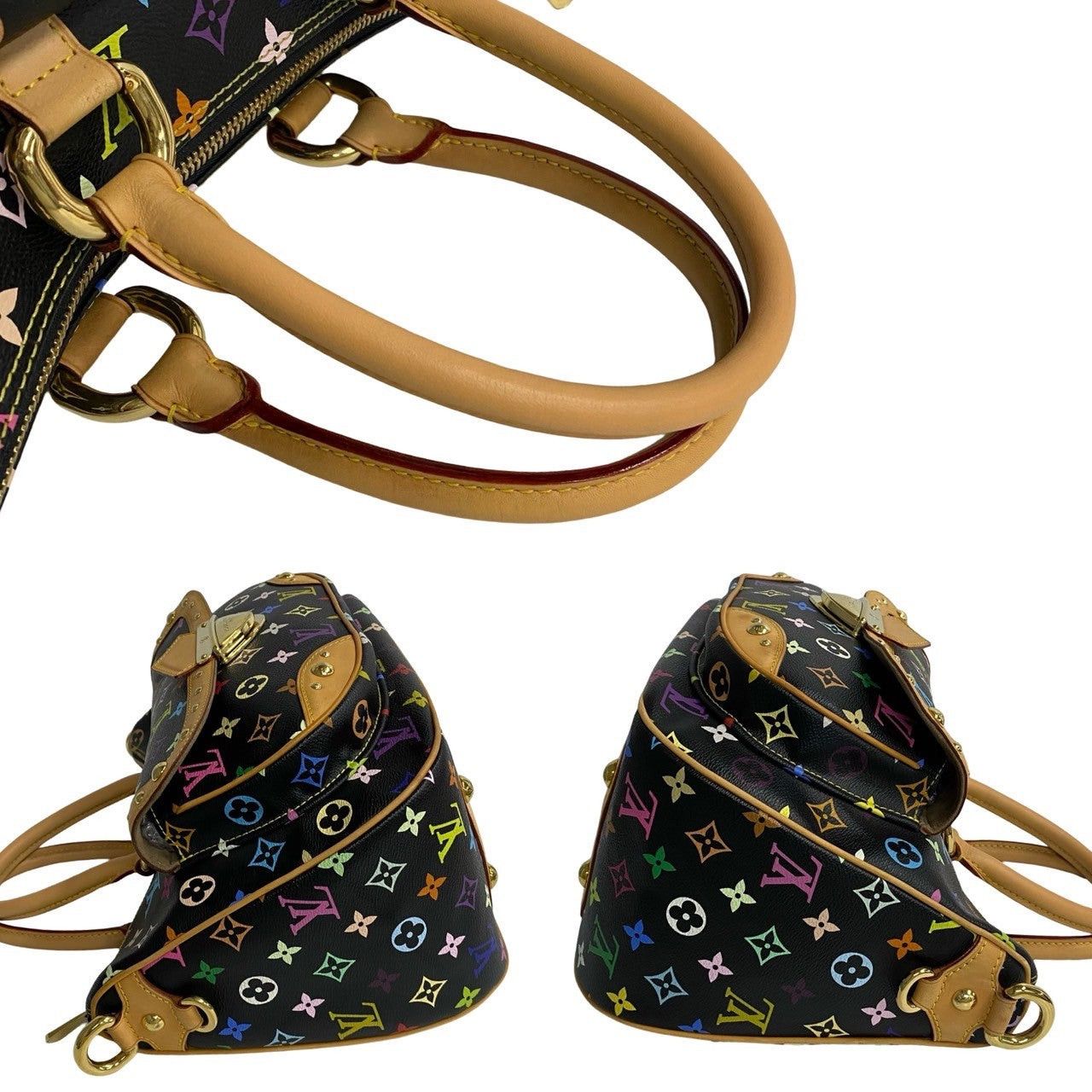 Louis Vuitton Louis Vuitton Shoulder Bag Black Leather Size ONE SIZE - 5 Thumbnail