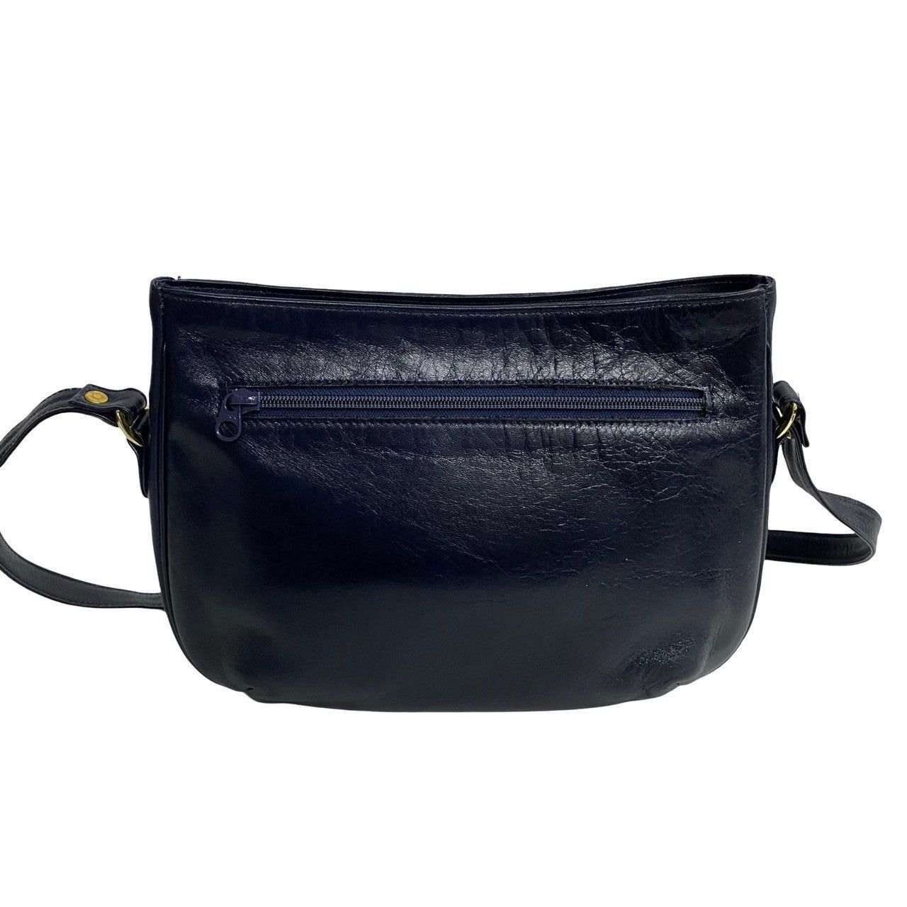 Dior Dior Shoulder Bag Blue Leather Size ONE SIZE - 4 Thumbnail