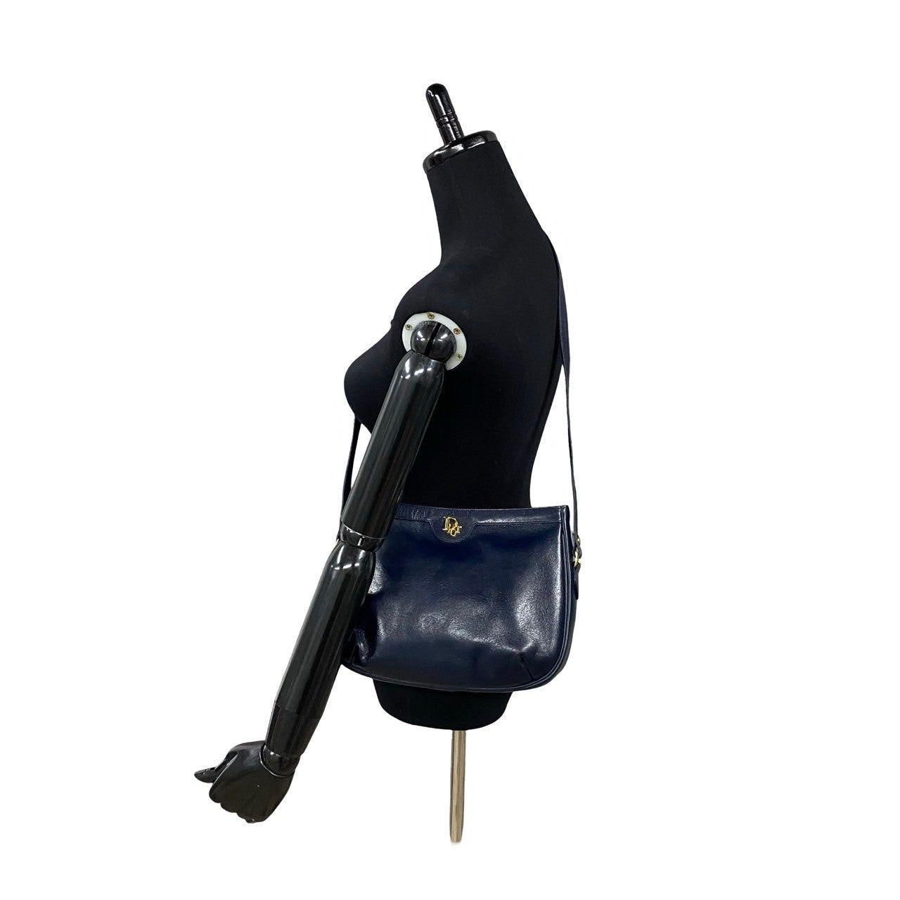 Dior Dior Shoulder Bag Blue Leather Size ONE SIZE - 2 Thumbnail
