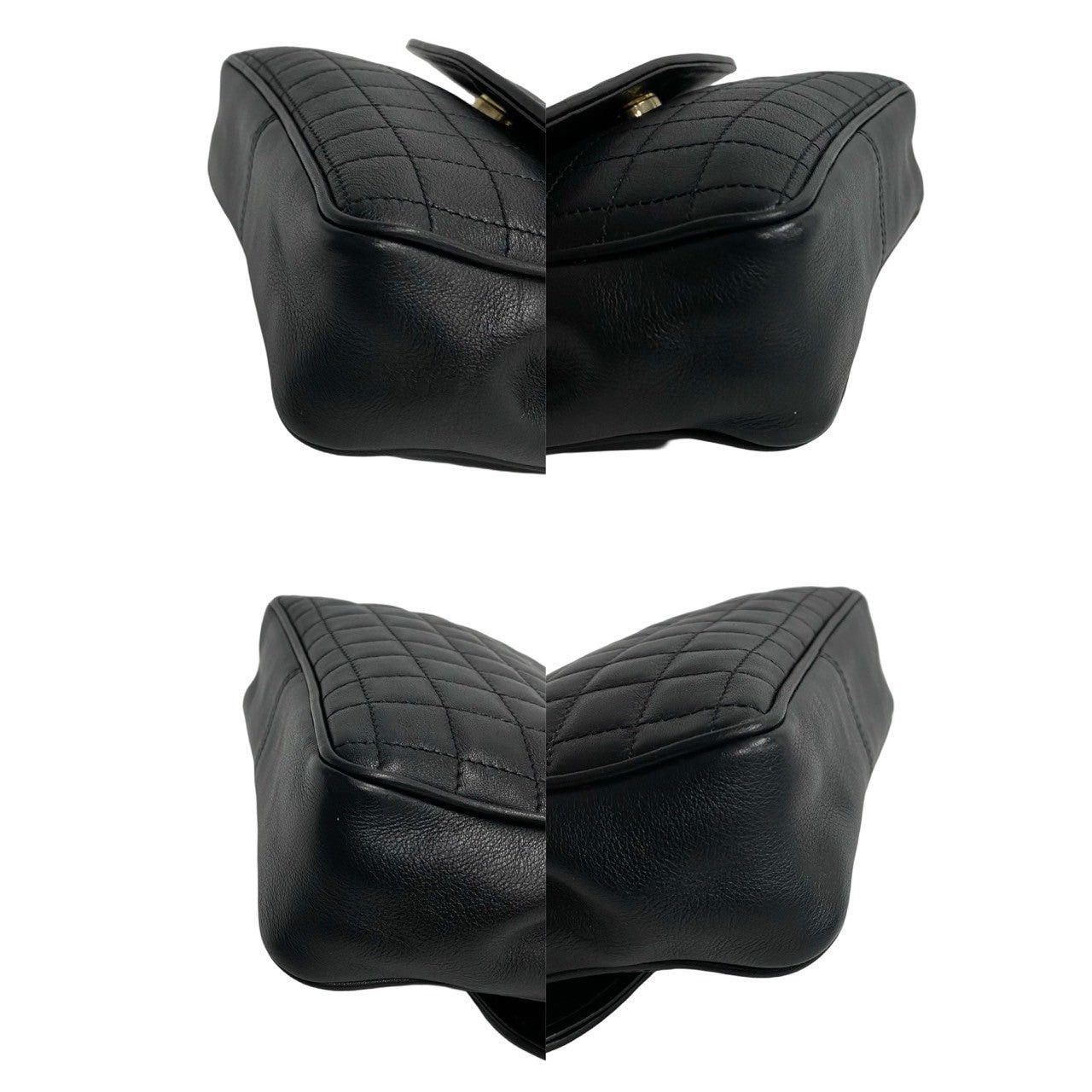 Celine Celine Shoulder Bag Black Leather Size ONE SIZE - 6 Thumbnail