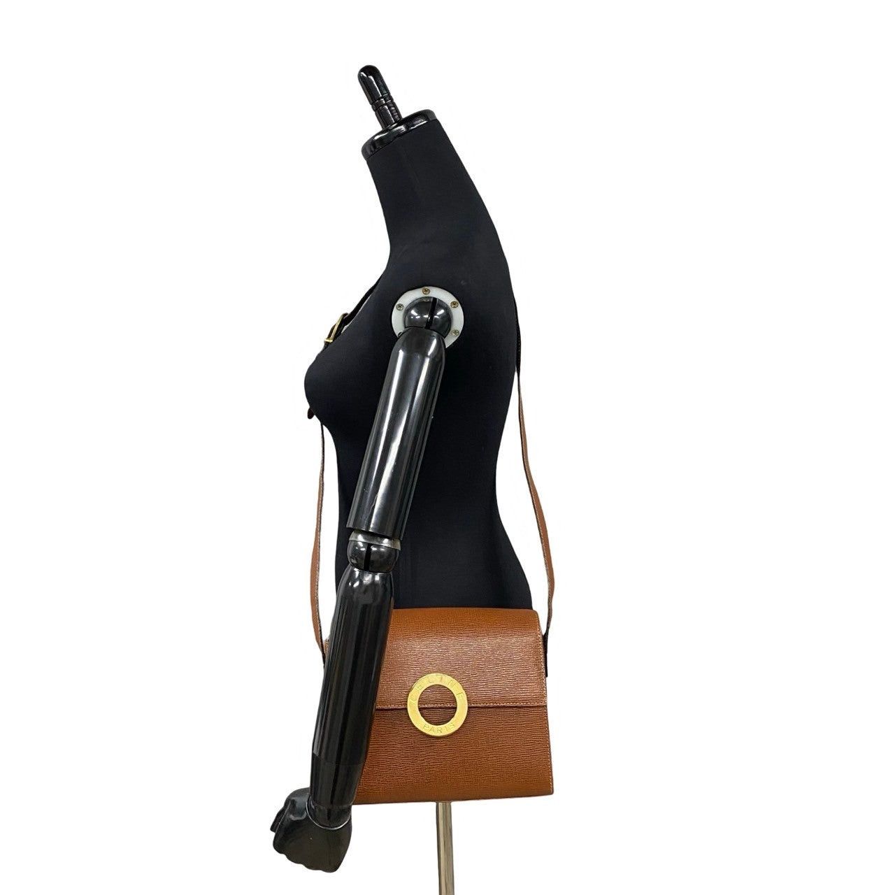 Celine Celine Shoulder Bag Brown Leather Size ONE SIZE - 2 Thumbnail