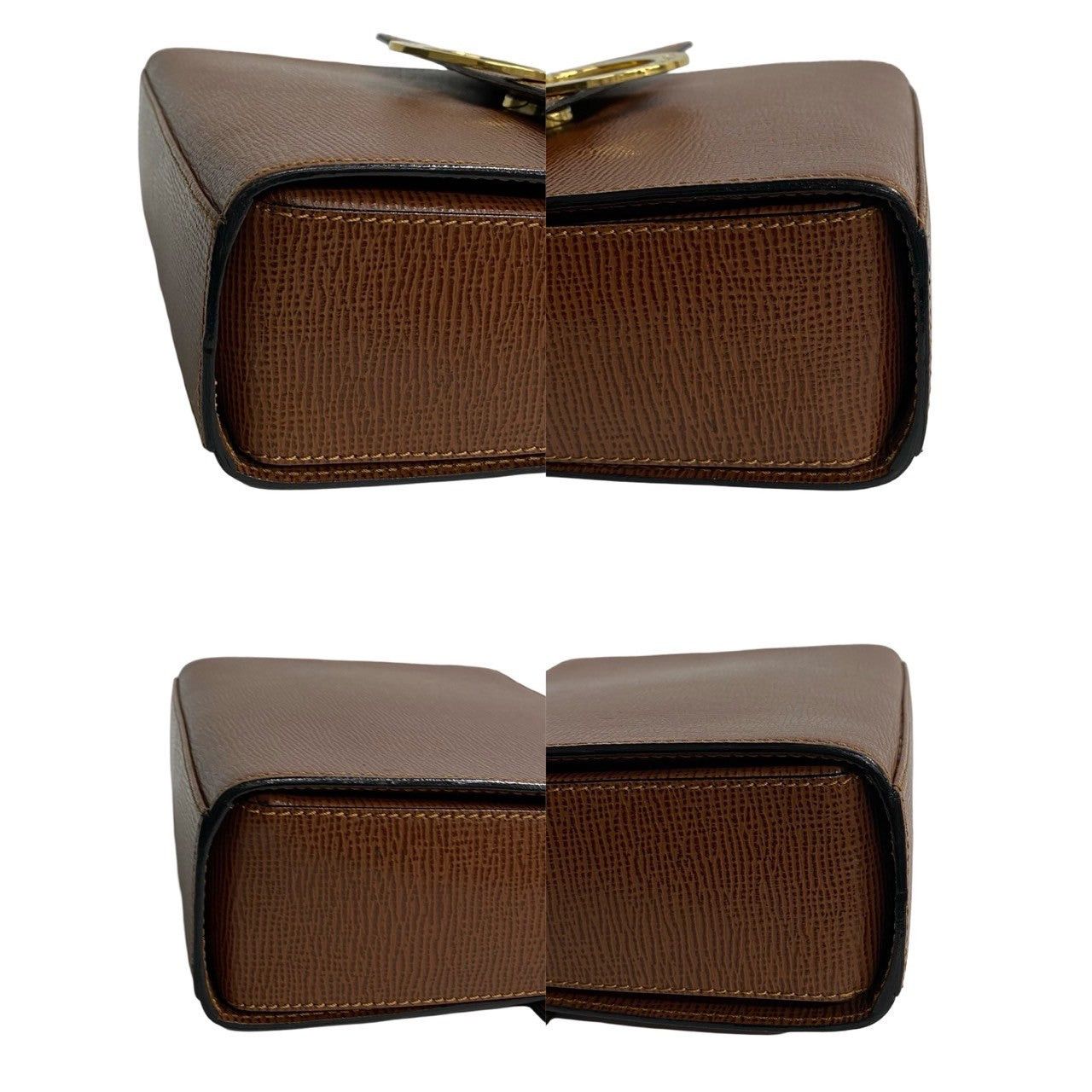 Celine Celine Shoulder Bag Brown Leather Size ONE SIZE - 7 Thumbnail