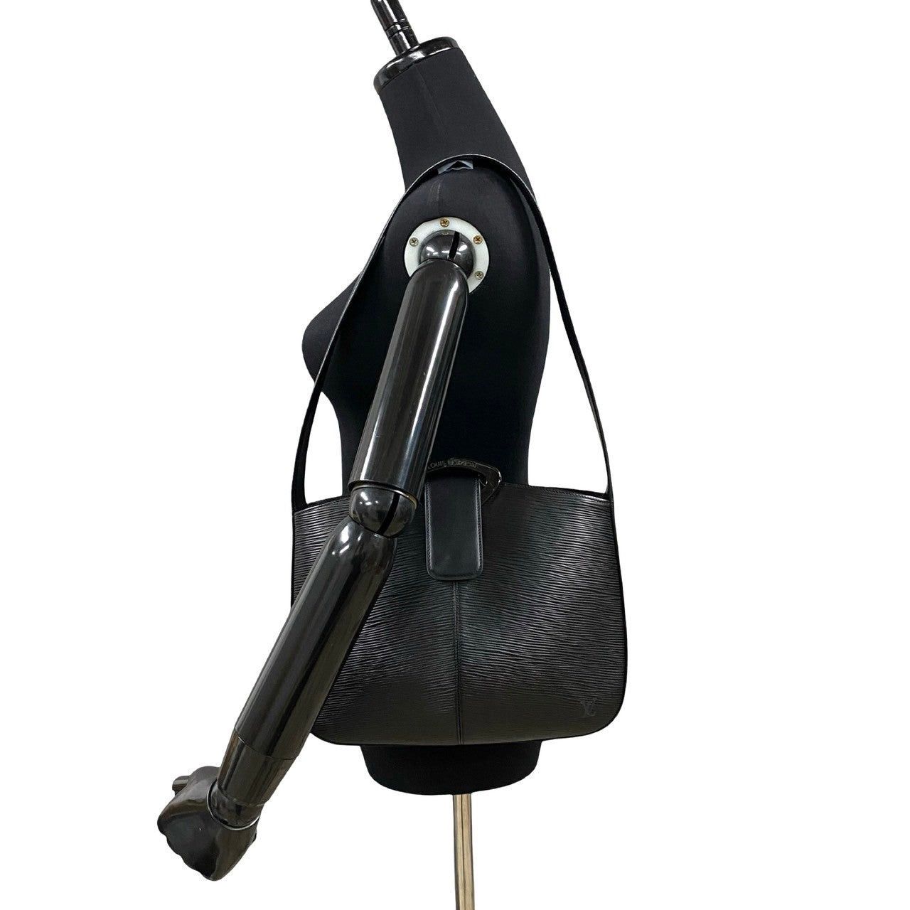 Louis Vuitton Louis Vuitton Shoulder Bag Black Leather Size ONE SIZE - 2 Thumbnail
