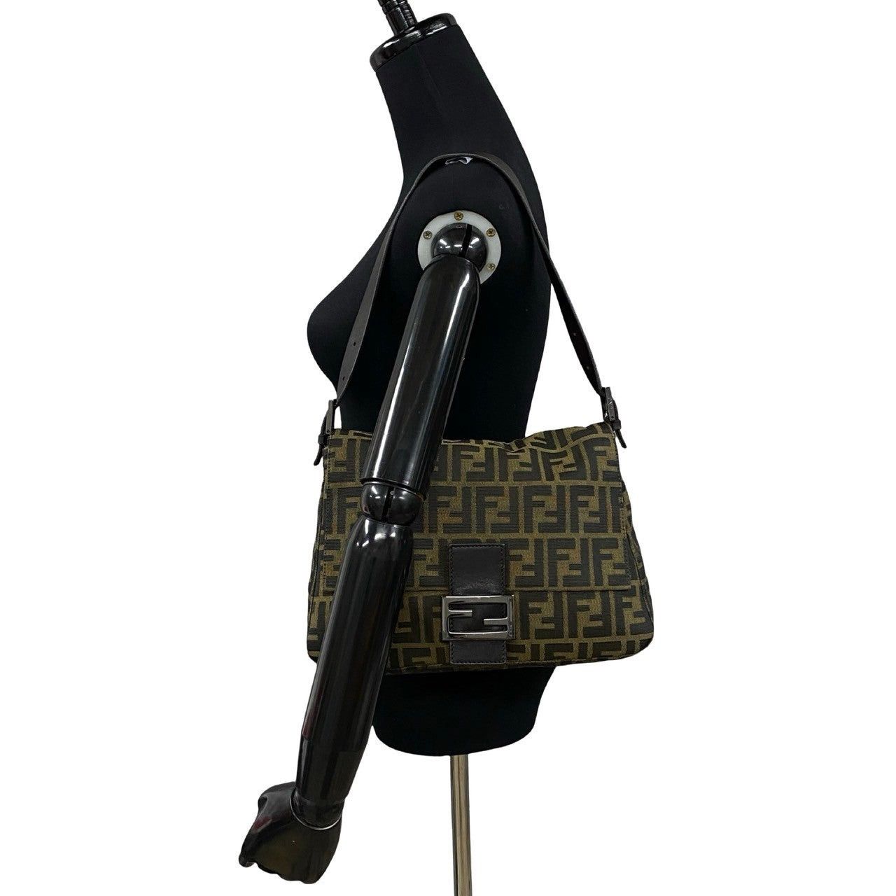 Fendi Fendi Shoulder Bag Brown Leather Size ONE SIZE - 2 Thumbnail