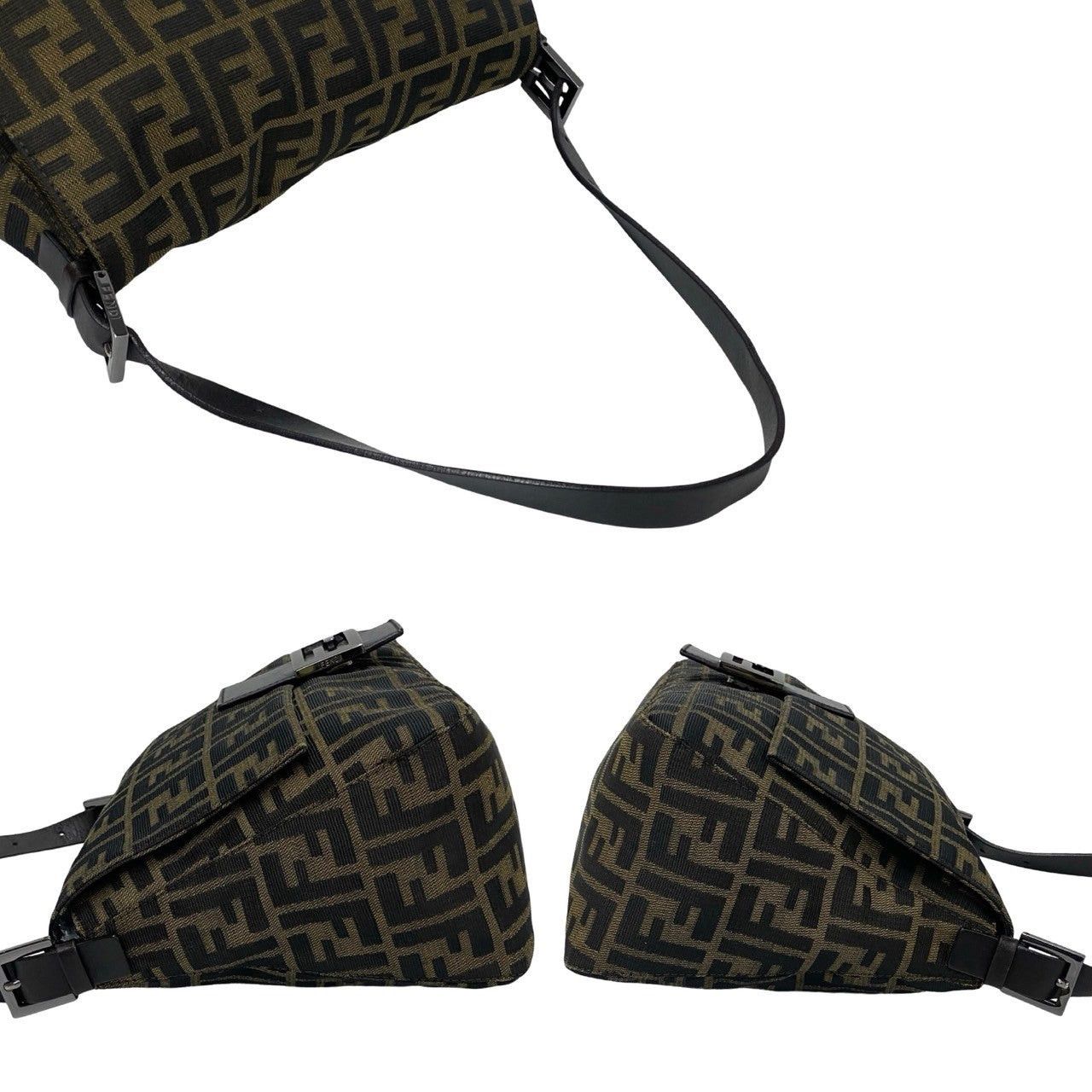 Fendi Fendi Shoulder Bag Brown Leather Size ONE SIZE - 5 Thumbnail