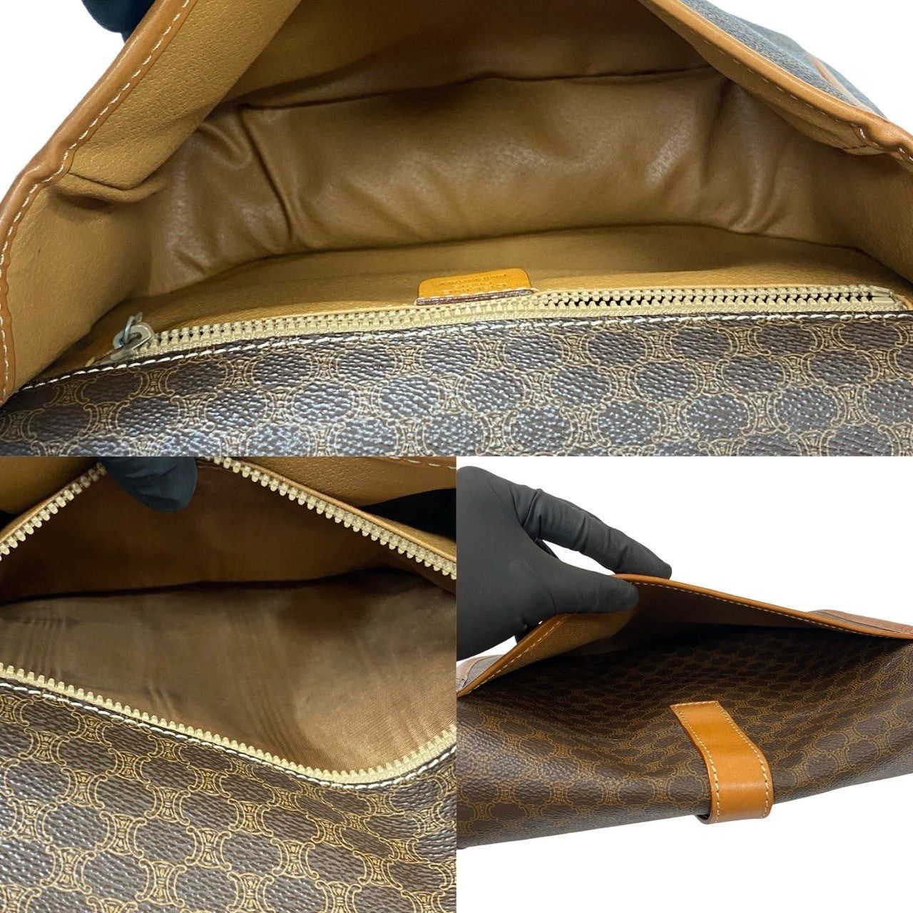 Celine Celine Shoulder Bag Brown Leather Size ONE SIZE - 9 Thumbnail