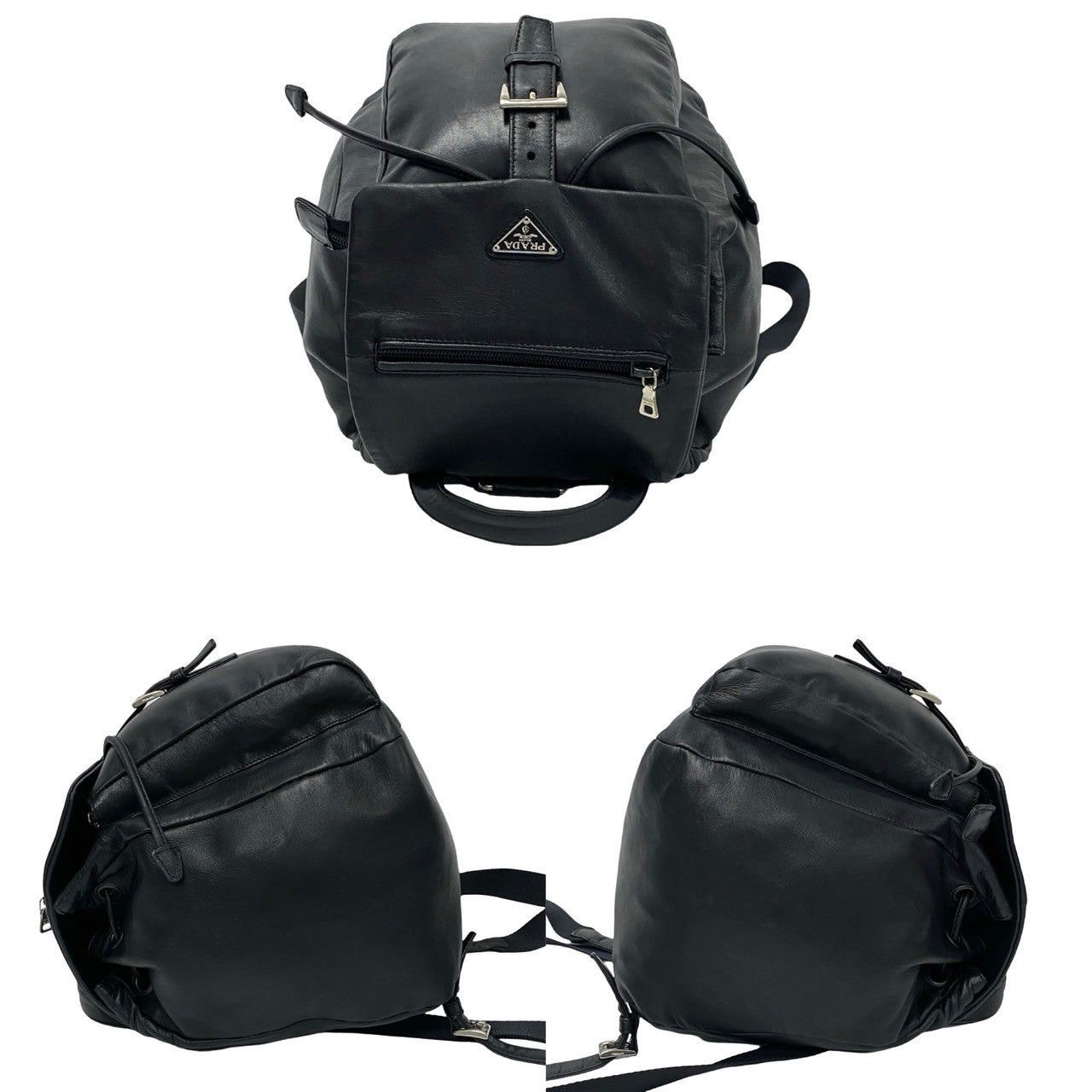 Prada Prada Backpack Black Synthetic Size ONE SIZE - 5 Thumbnail