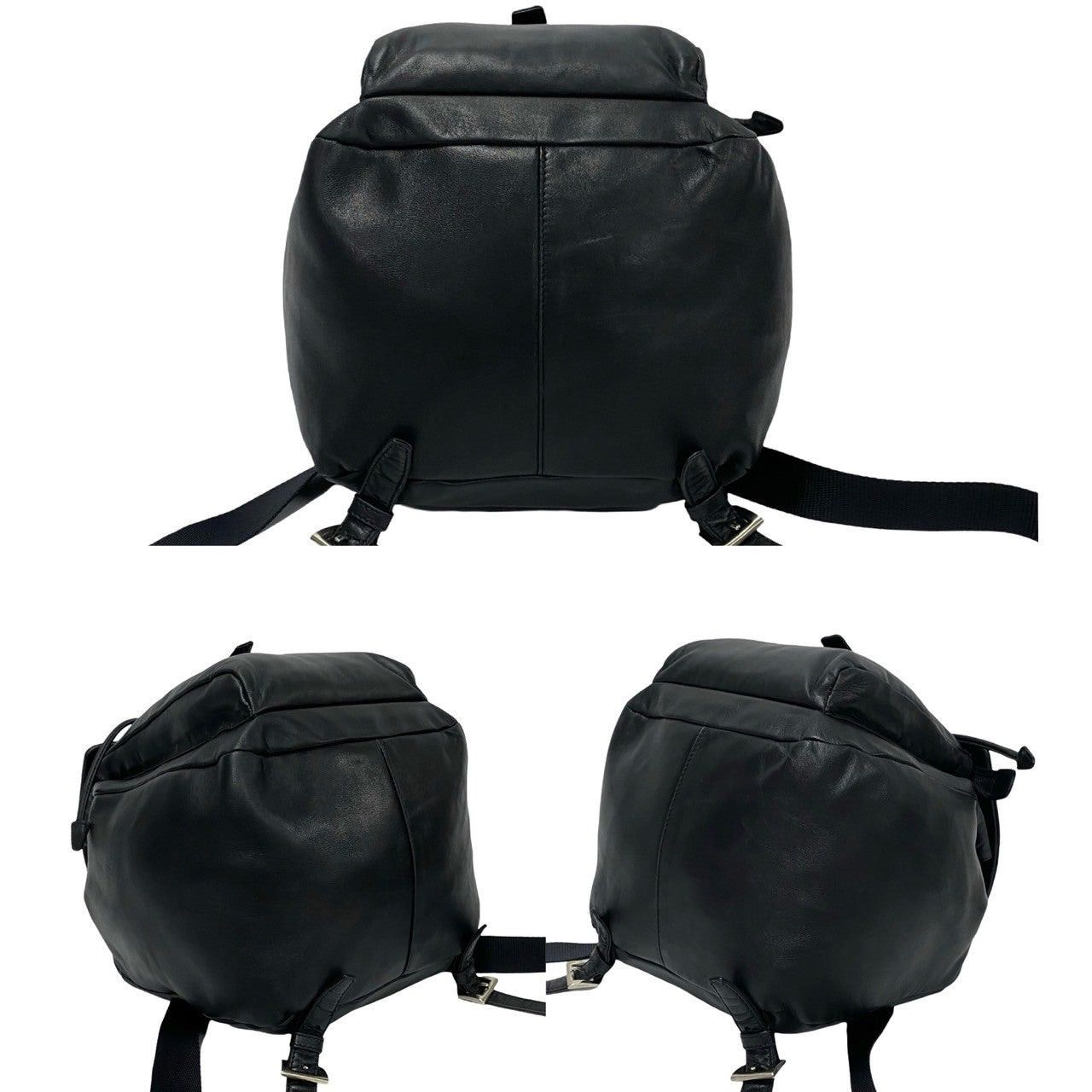 Prada Prada Backpack Black Synthetic Size ONE SIZE - 6 Thumbnail