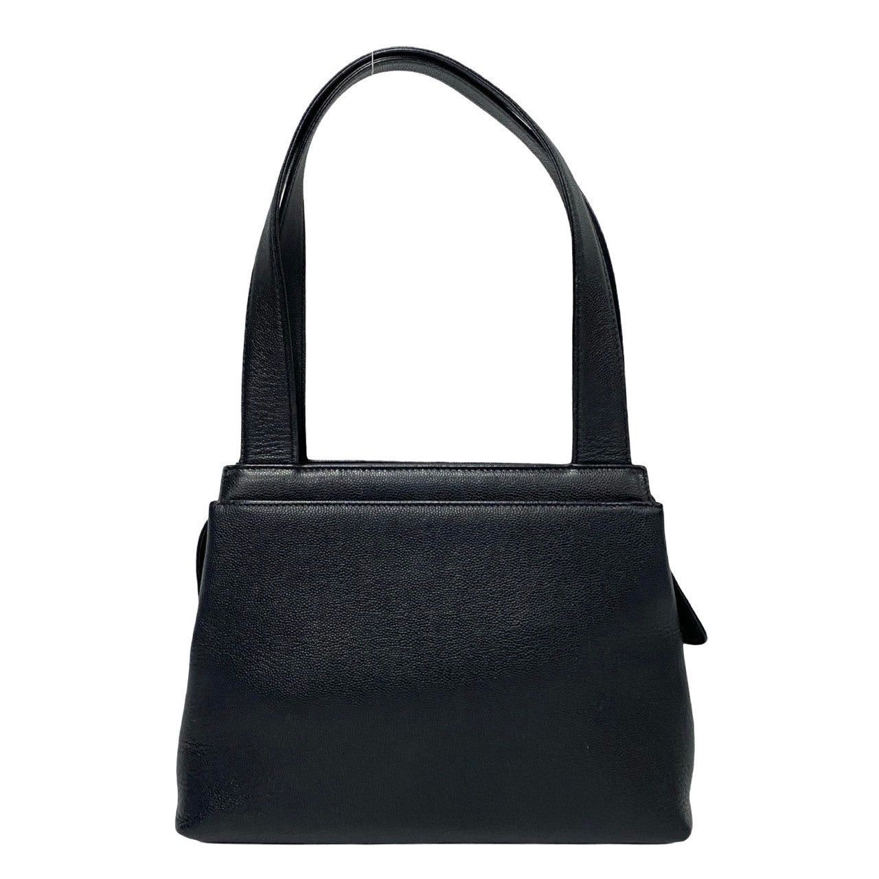 Chanel Chanel Handbag Black Leather Size ONE SIZE - 4 Thumbnail