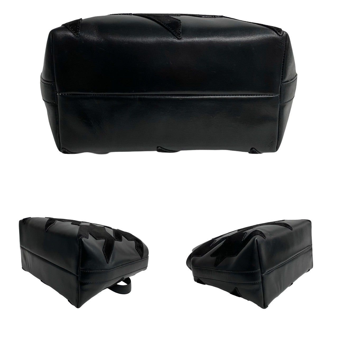 Celine Celine Shoulder Bag Black Leather Size ONE SIZE - 6 Thumbnail